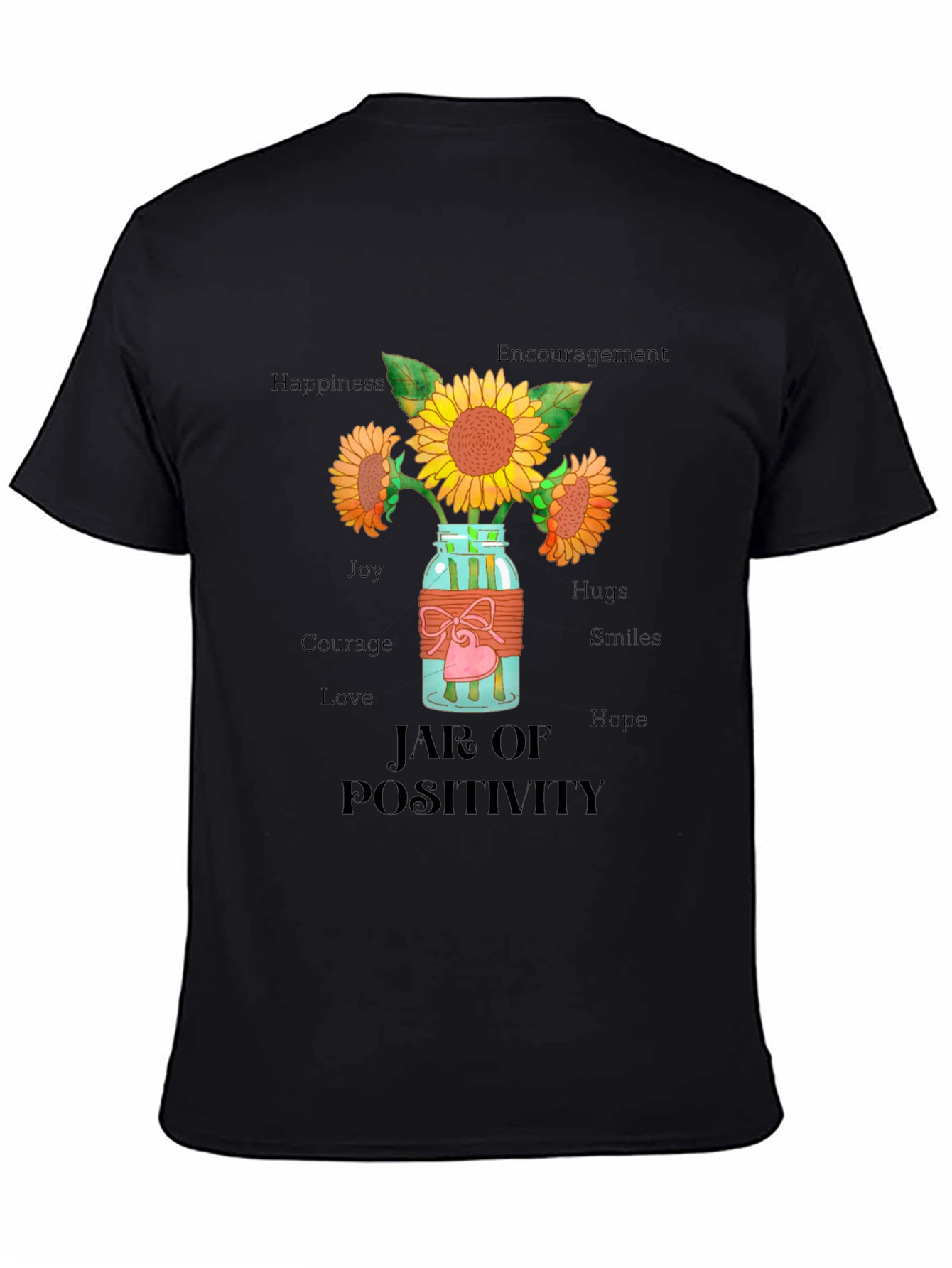 Jar of Positivity Graphic T-Shirt