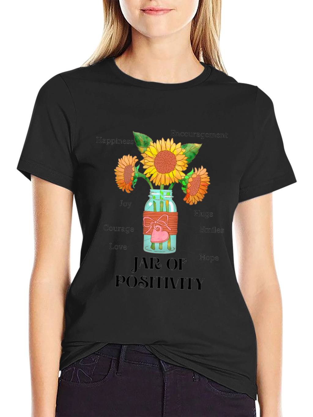 Jar of Positivity Graphic T-Shirt