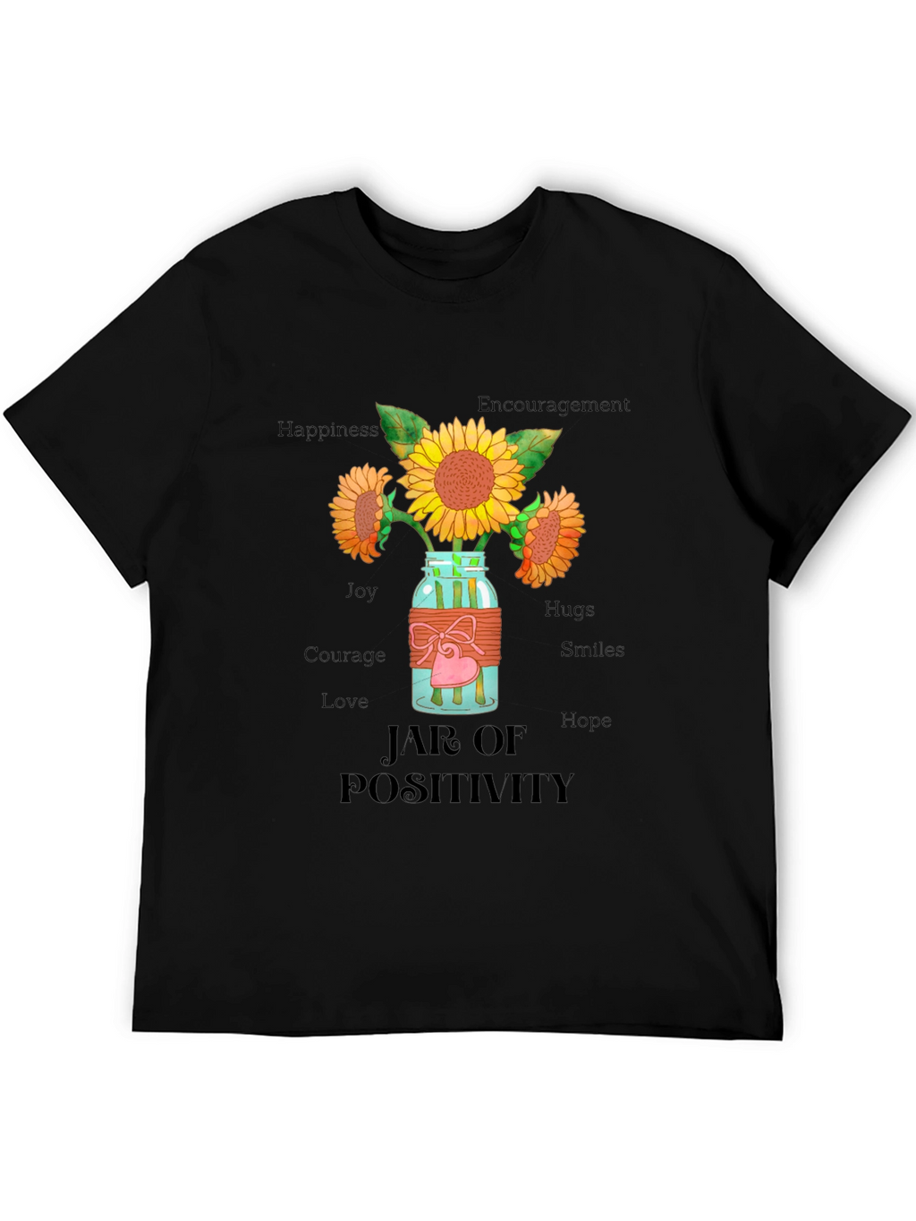 Jar of Positivity Graphic T-Shirt