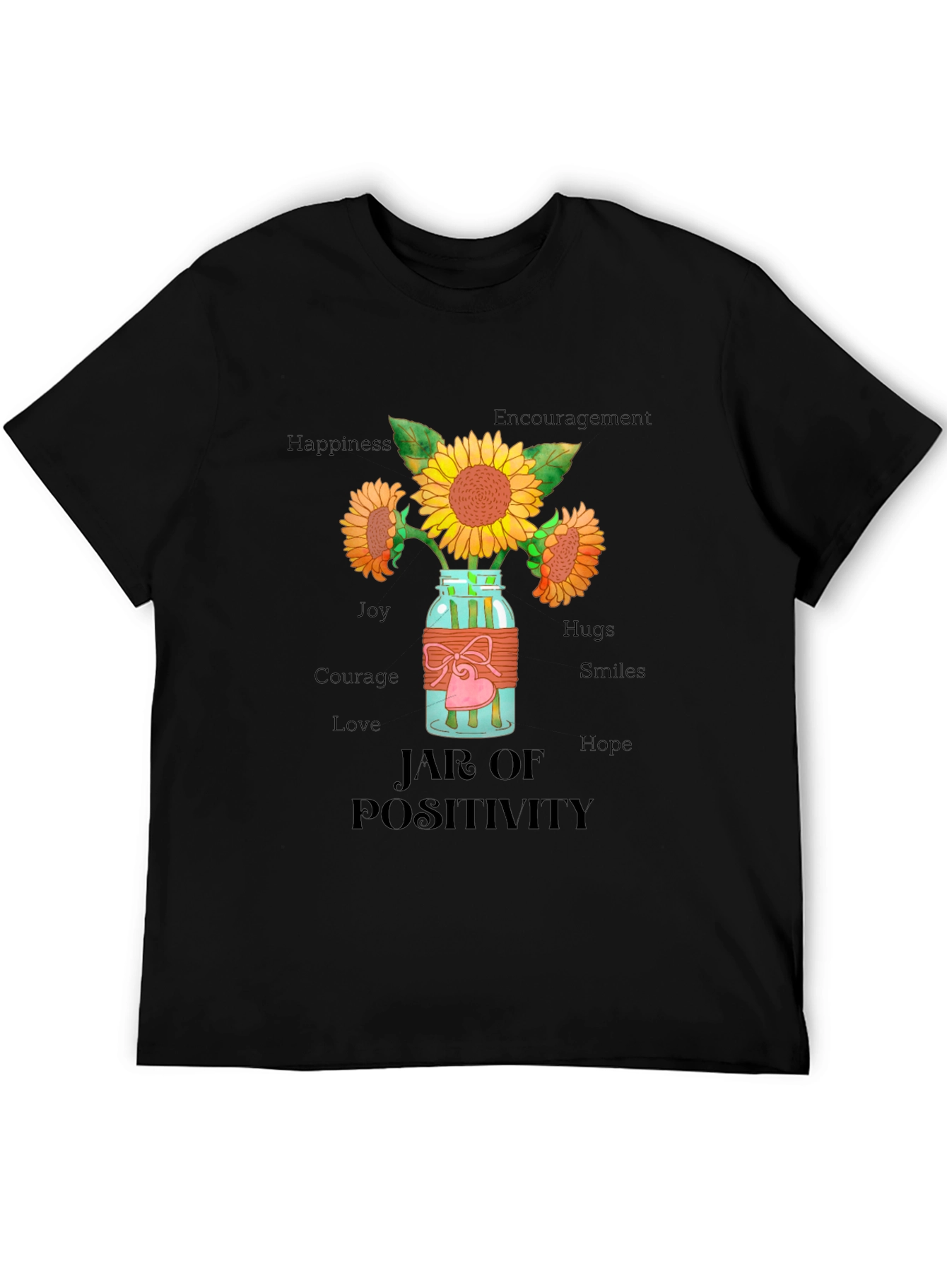 Jar of Positivity Graphic T-Shirt
