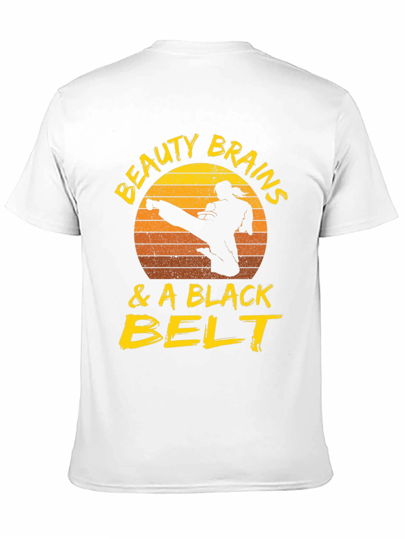 Beauty Brains & a Black Belt T-Shirt