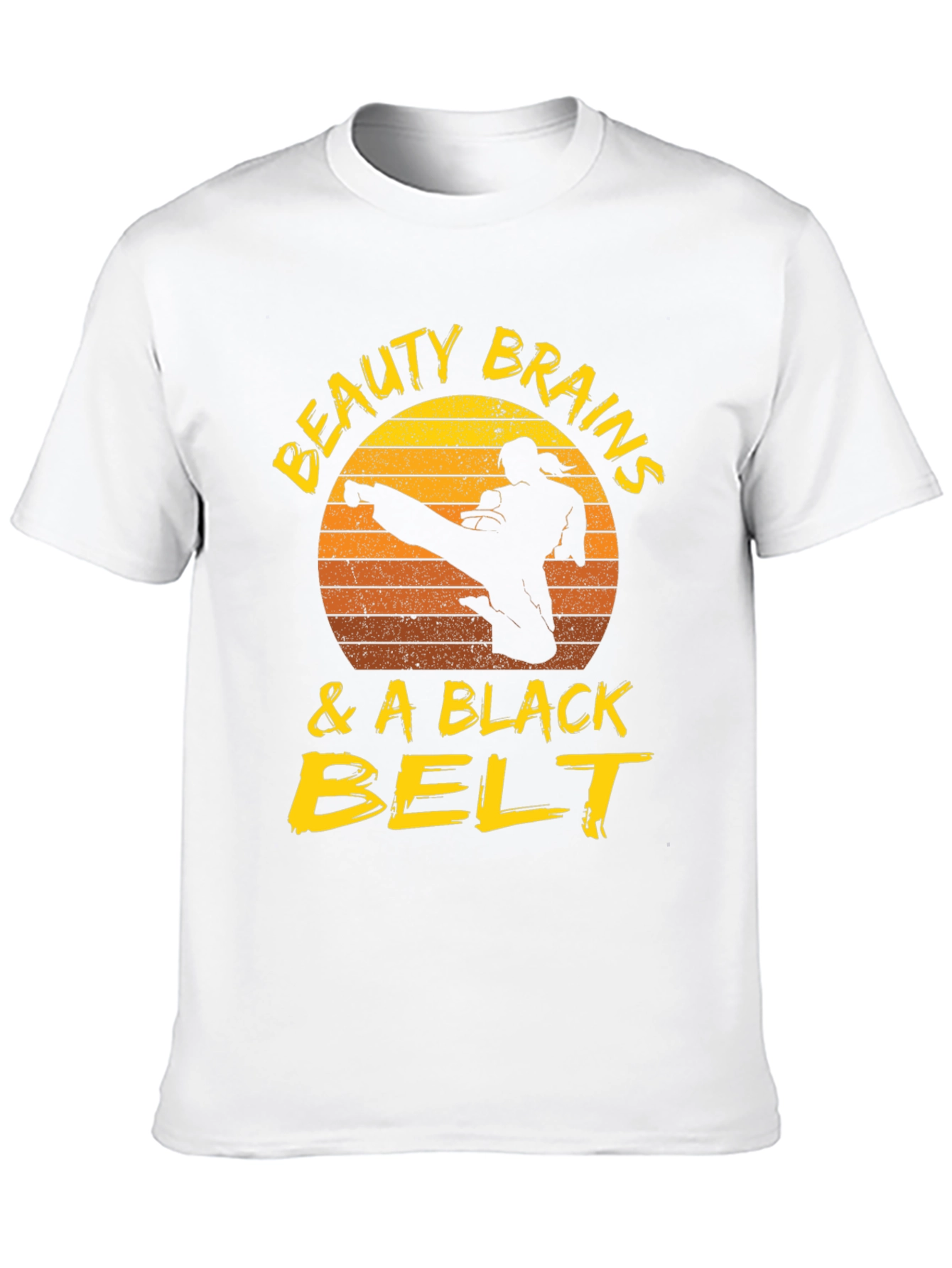 Beauty Brains & a Black Belt T-Shirt