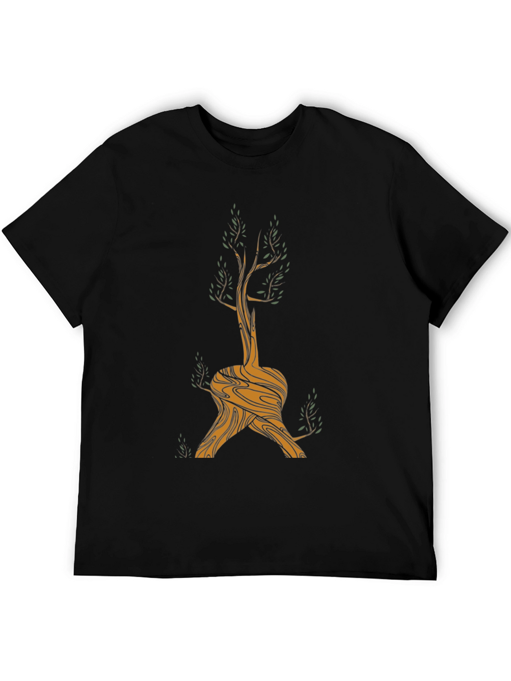 Unique Tree Graphic Tee - Nature Inspired Design