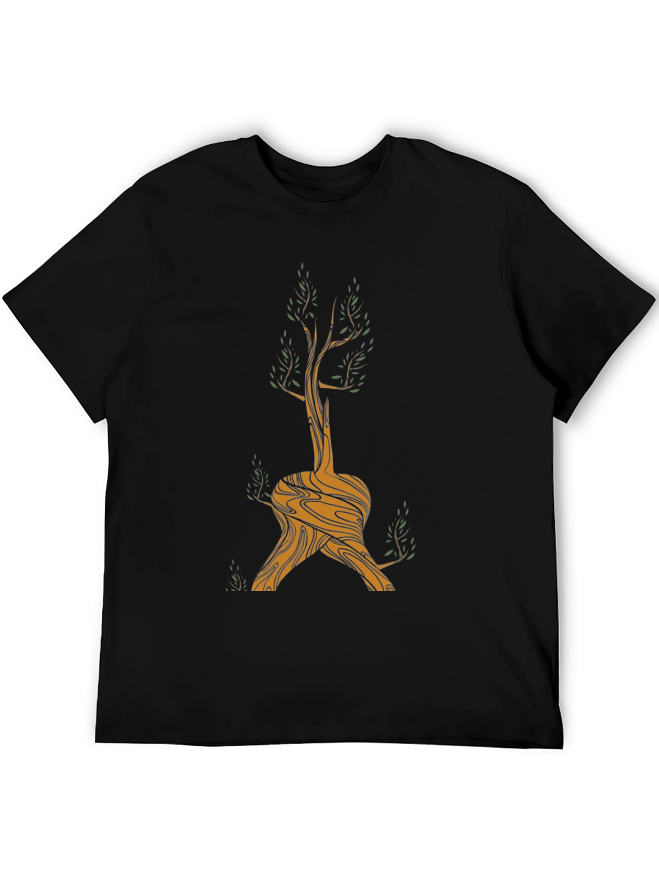 Unique Tree Graphic Tee - Nature Inspired Design
