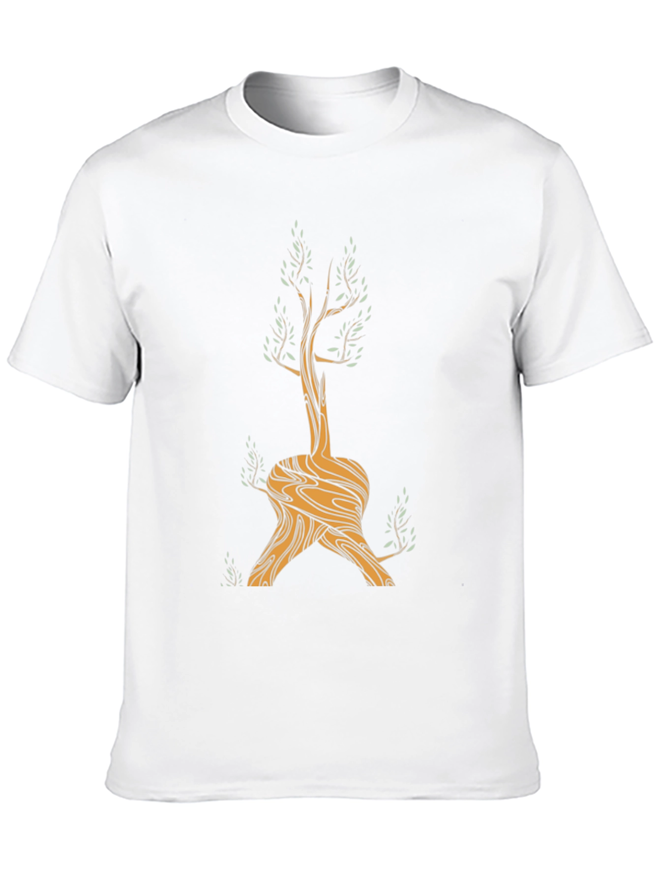 Unique Tree Graphic Tee - Nature Inspired Design