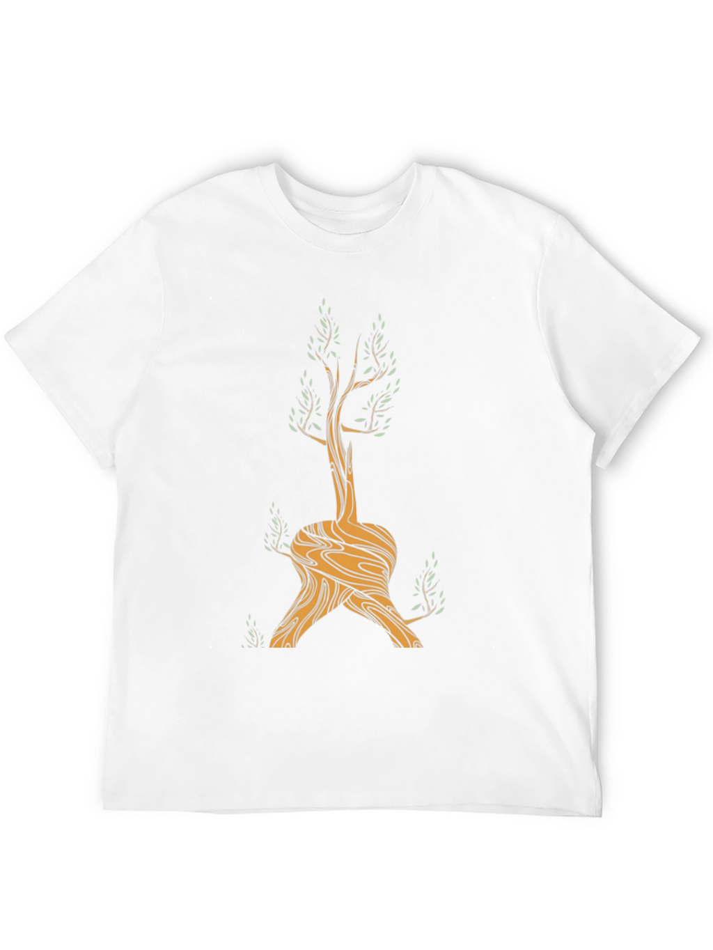 Unique Tree Graphic Tee - Nature Inspired Design