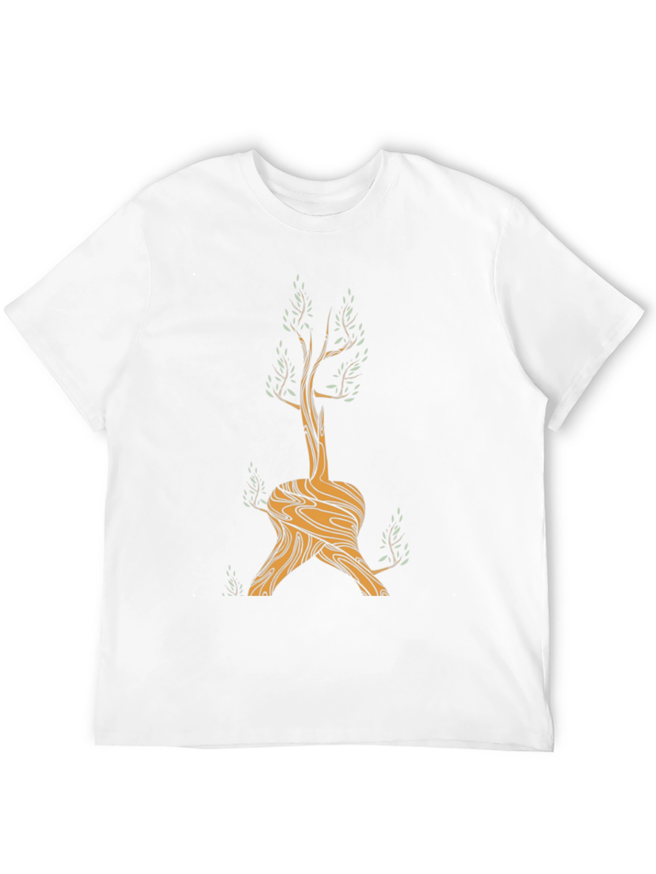 Unique Tree Graphic Tee - Nature Inspired Design