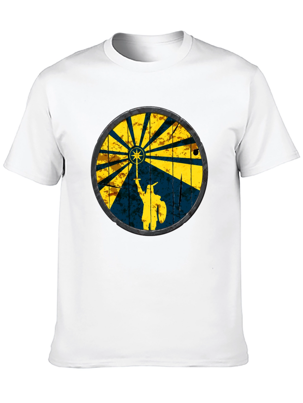 Viking Shield Graphic Tee - Black