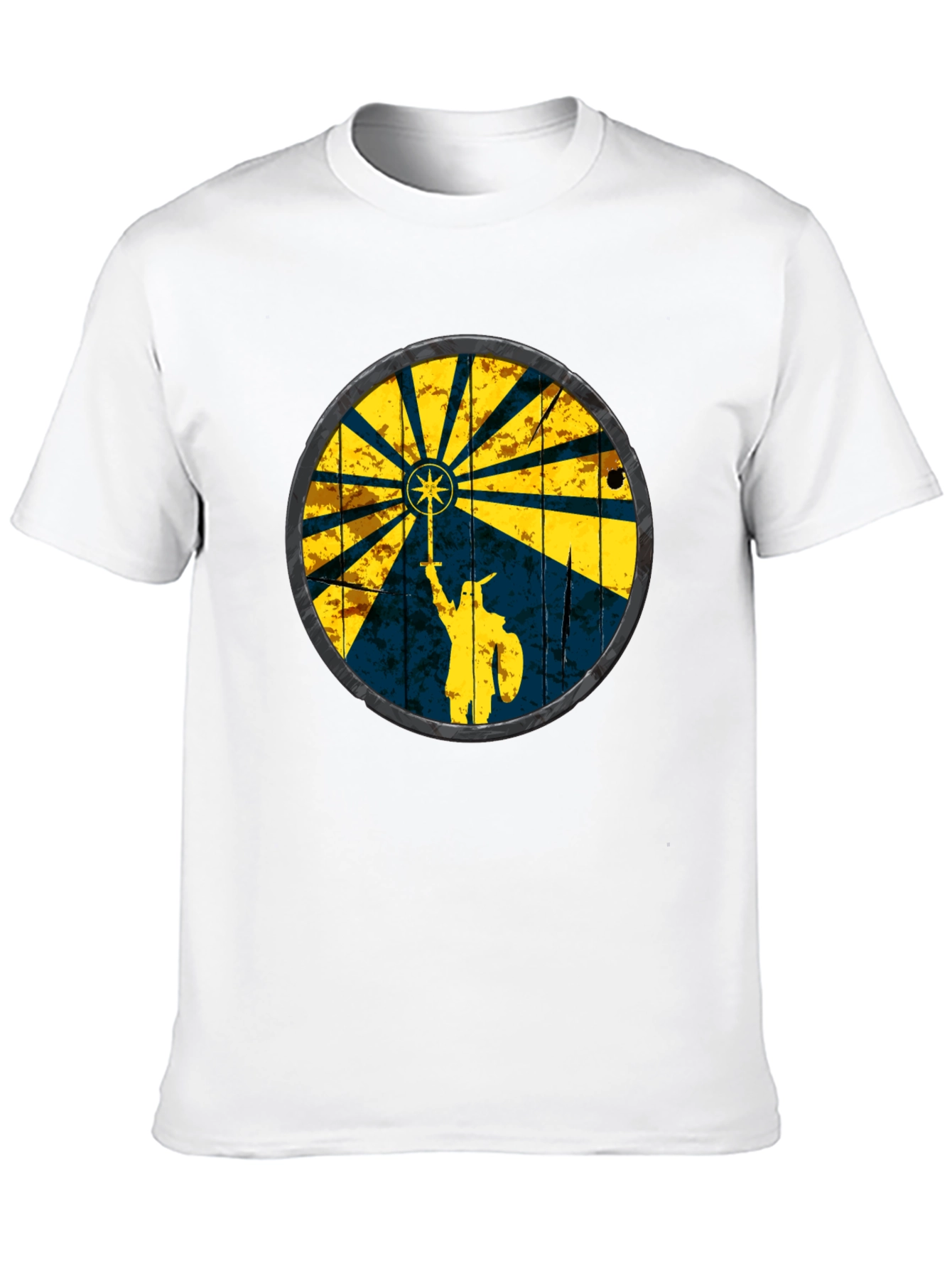 Viking Shield Graphic Tee - Black