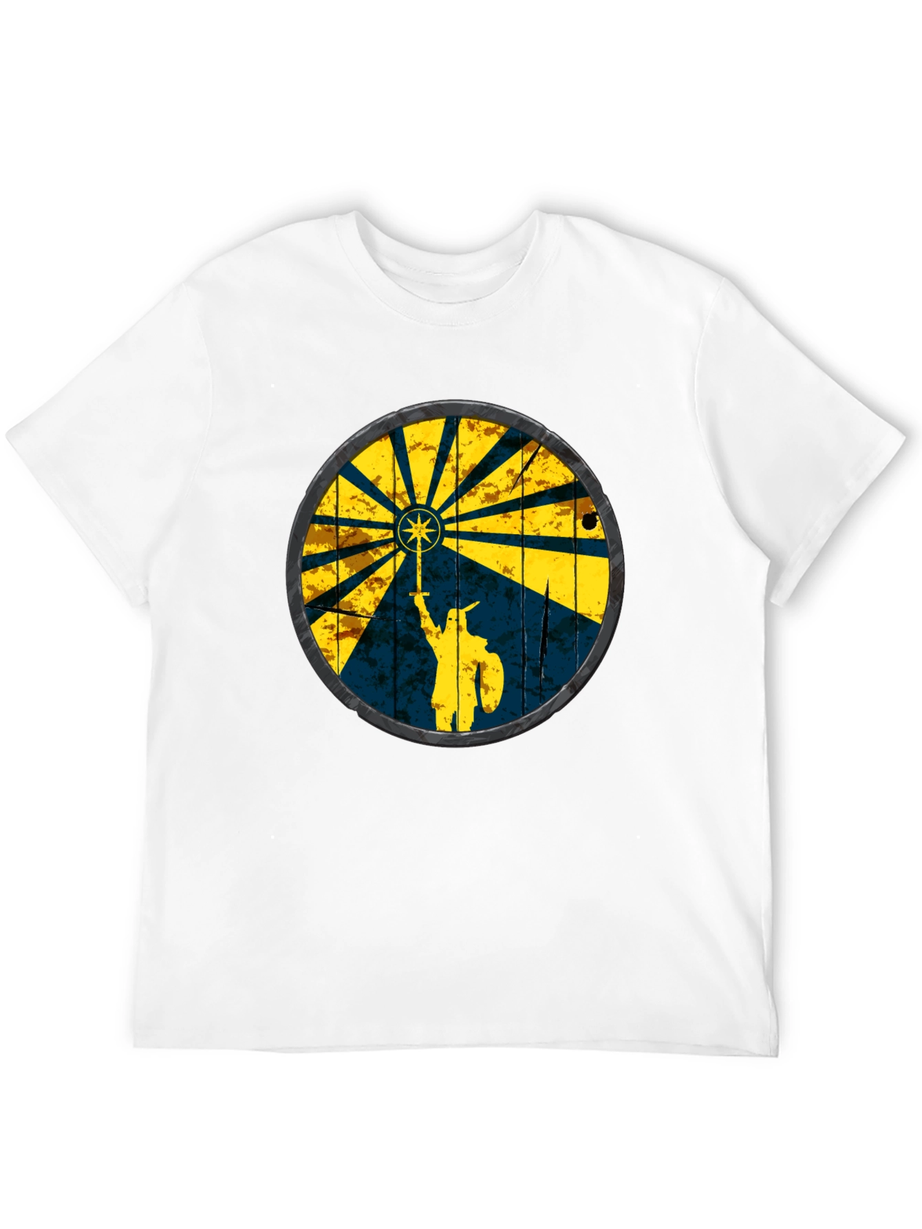 Viking Shield Graphic Tee - Black