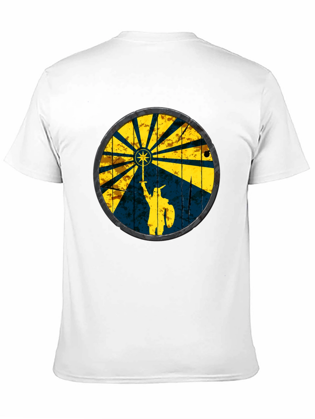 Viking Shield Graphic Tee - Black