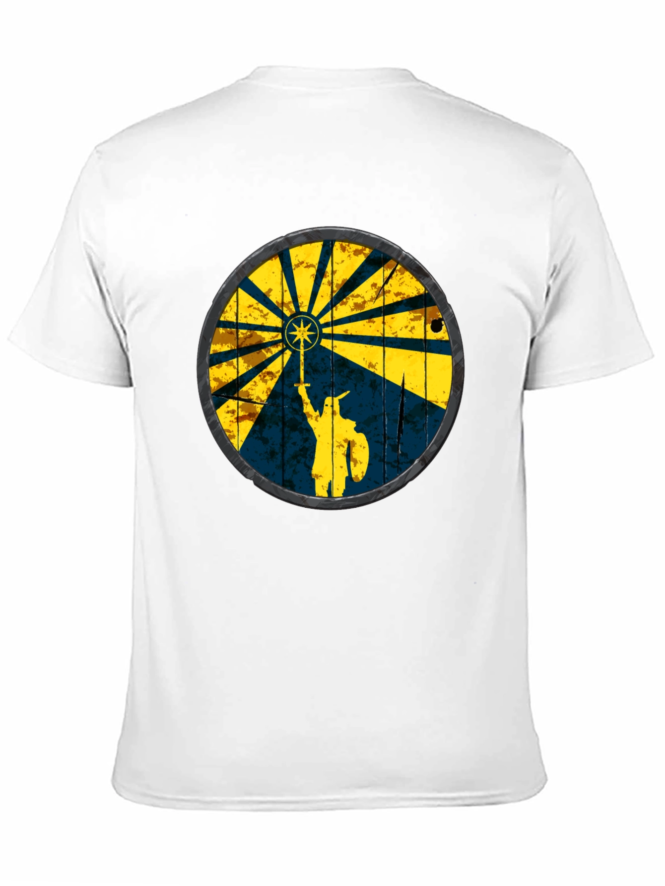 Viking Shield Graphic Tee - Black