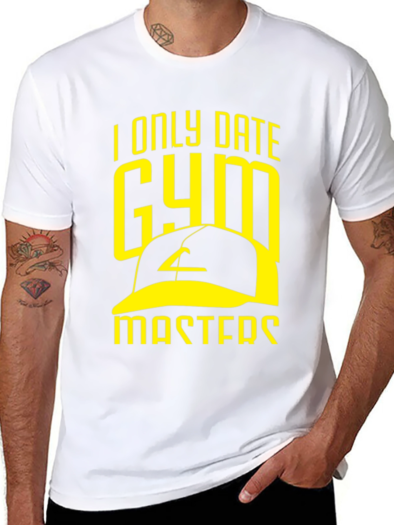 Gym Masters Graphic Tee - Black