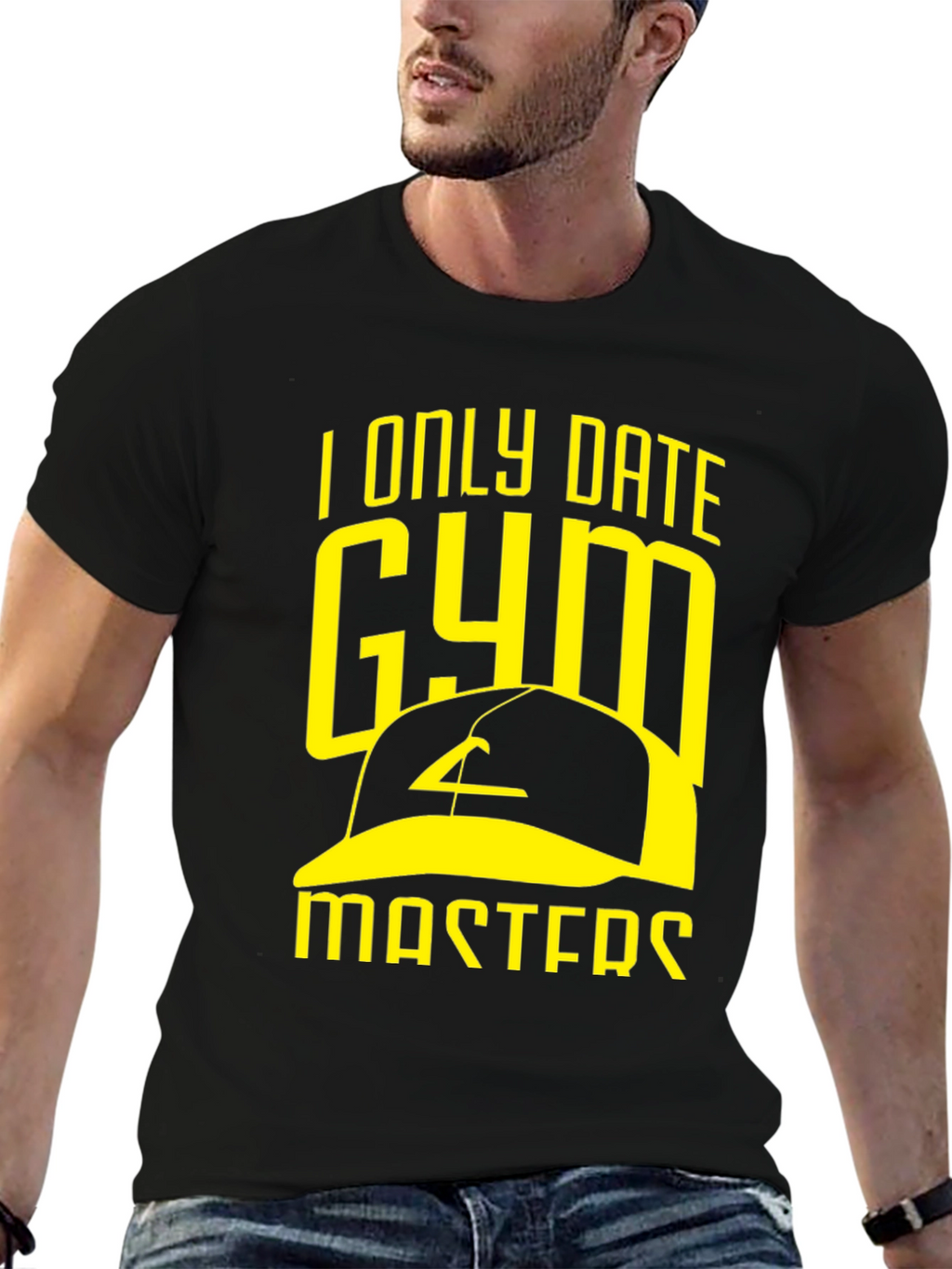 Gym Masters Graphic Tee - Black