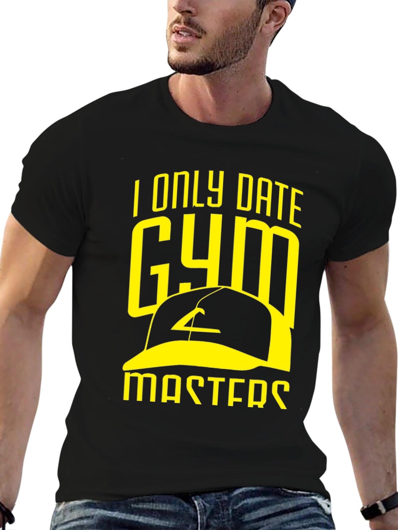 Gym Masters Graphic Tee - Black