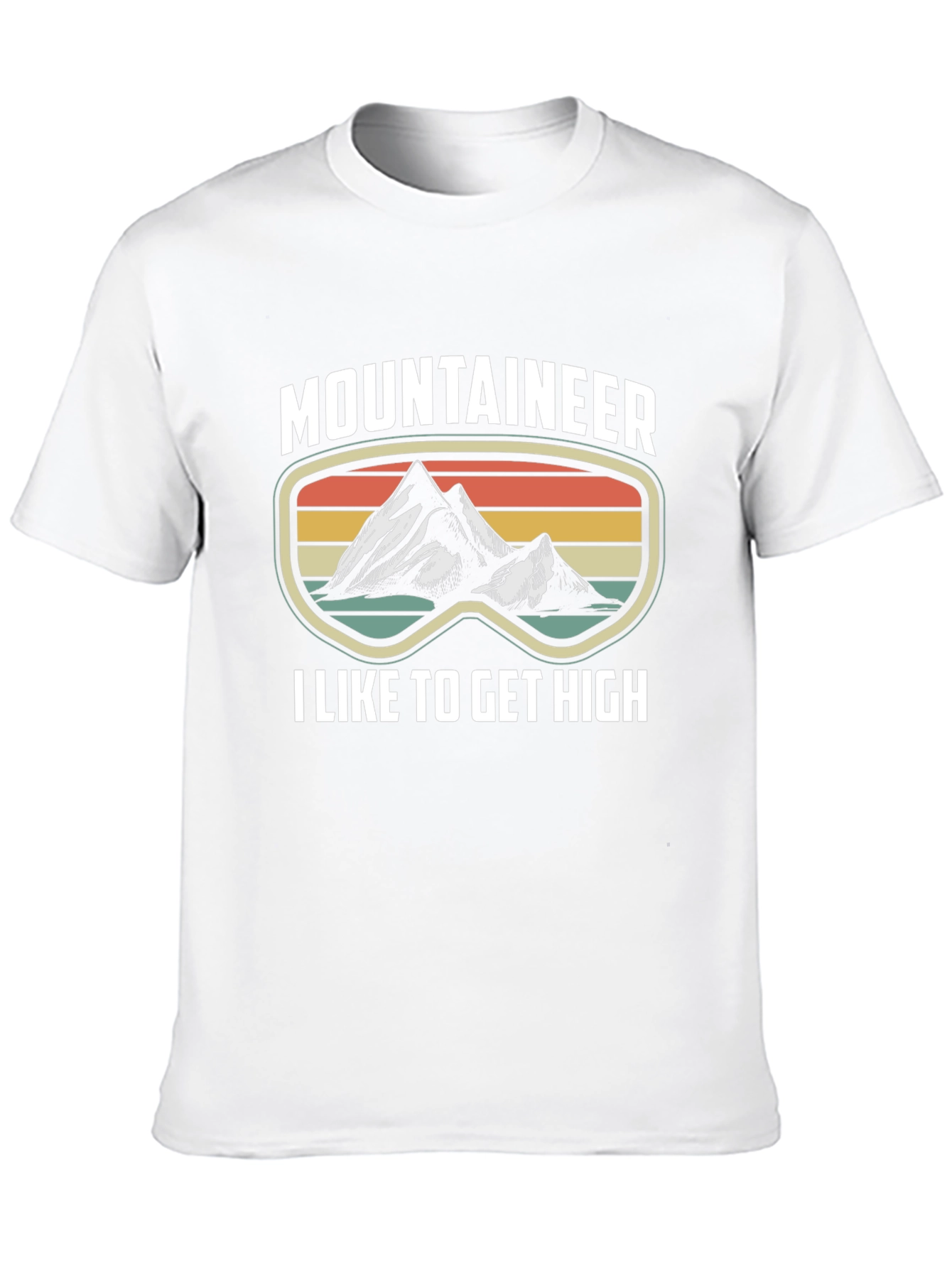 Mountaineer I Like to Get High Graphic Tee