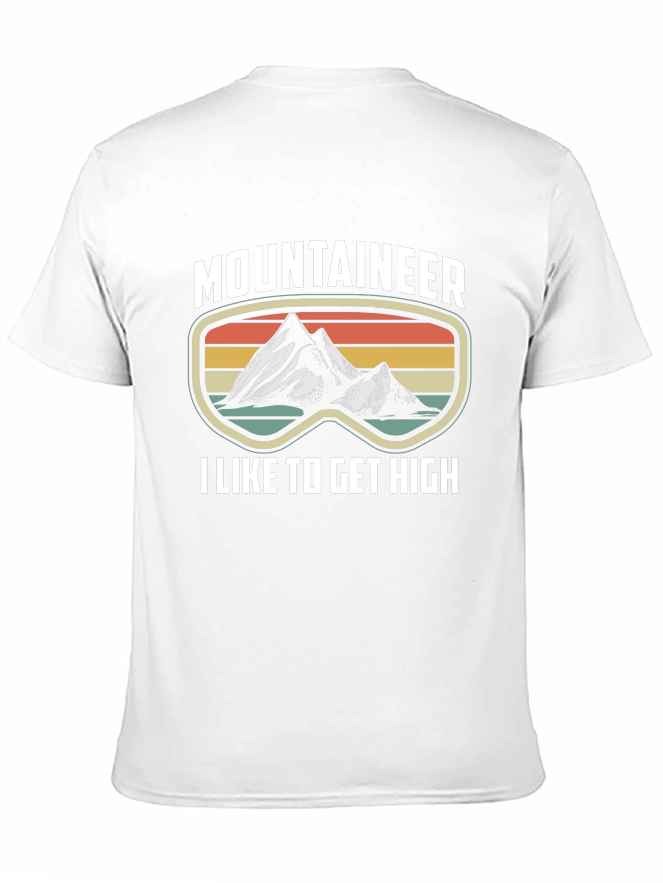 Mountaineer I Like to Get High Graphic Tee