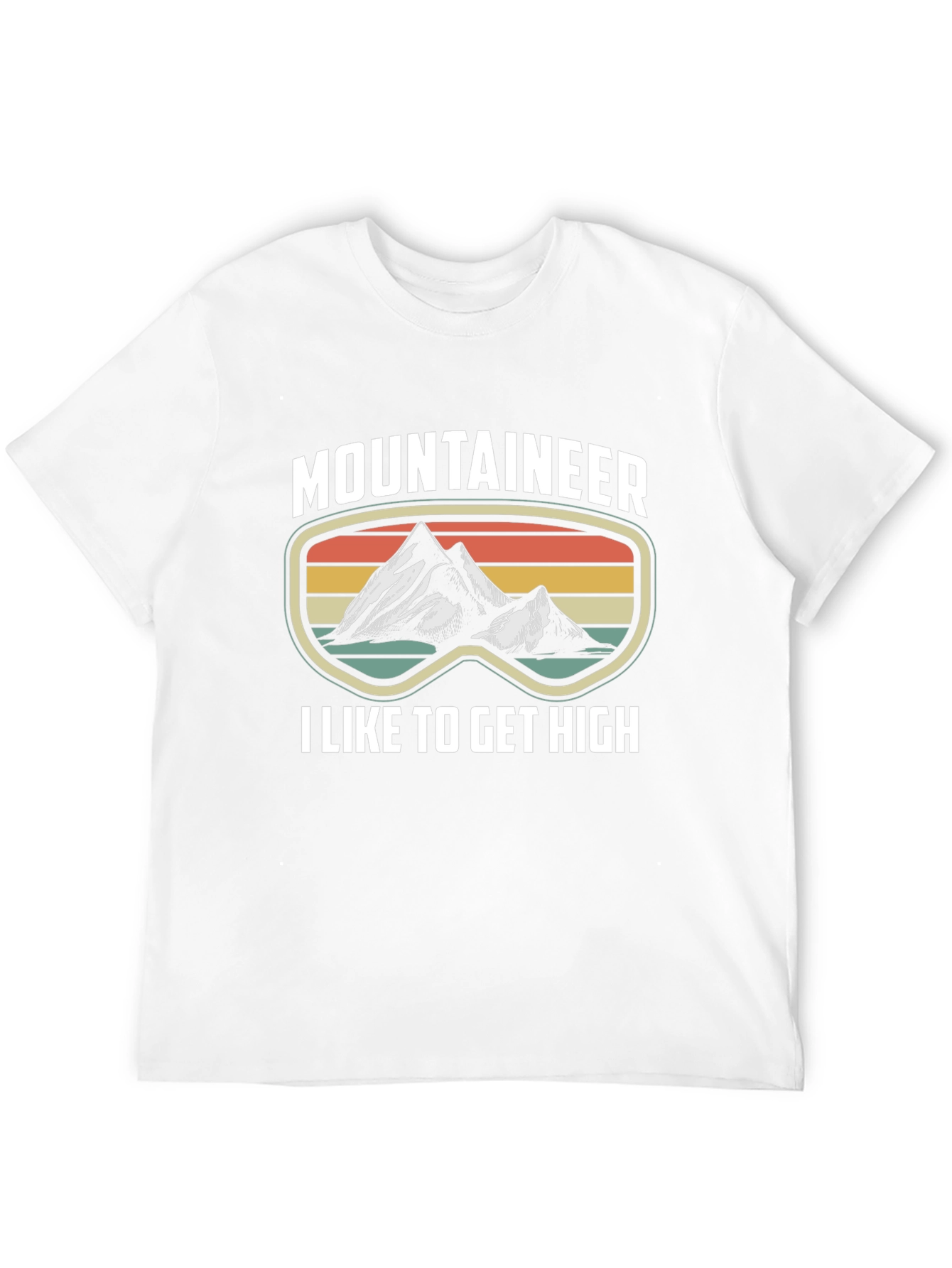 Mountaineer I Like to Get High Graphic Tee