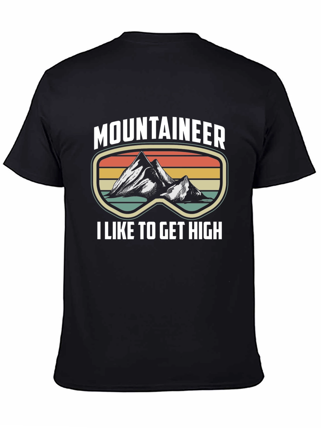 Mountaineer I Like to Get High Graphic Tee