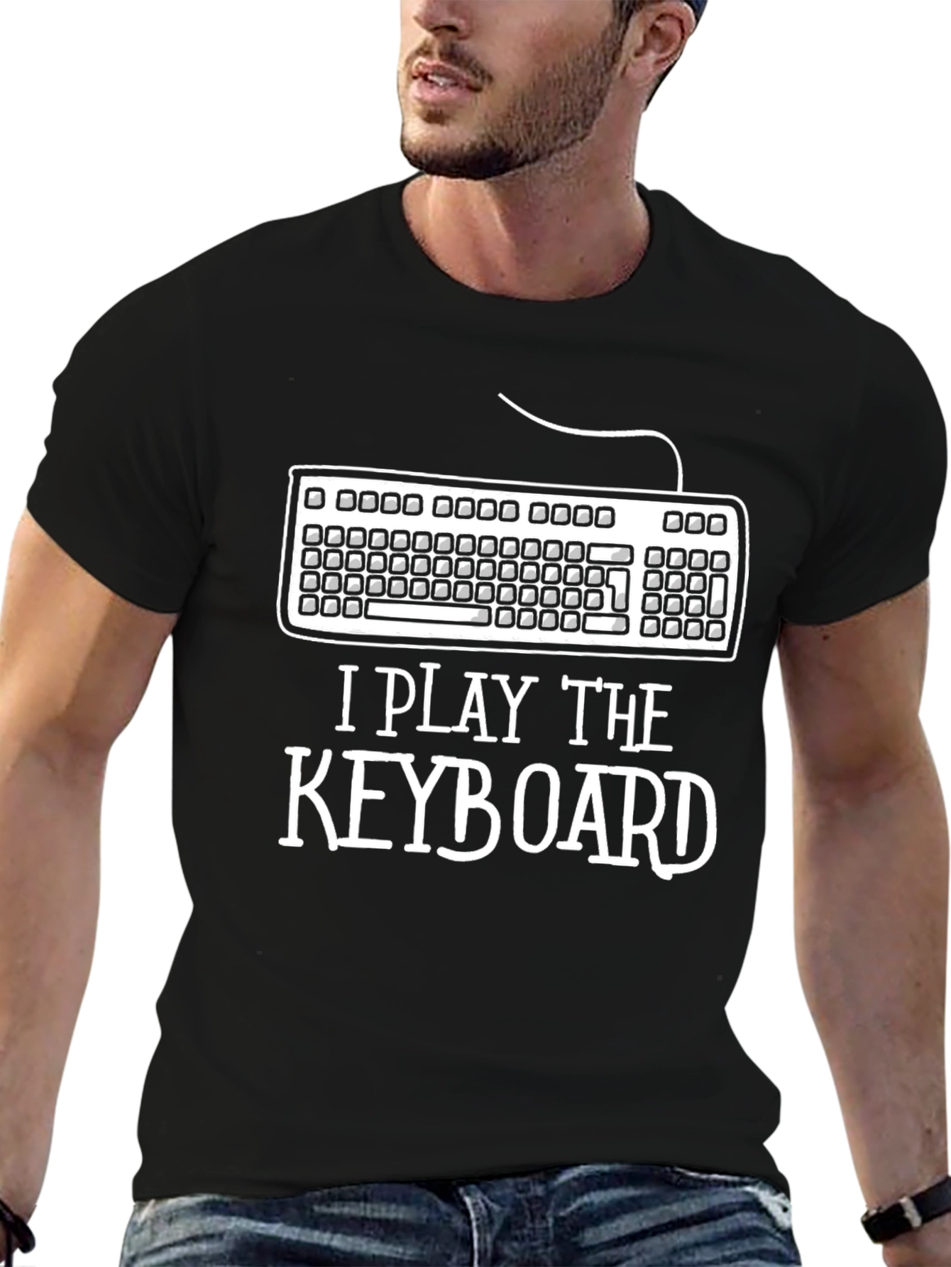 I Play the Keyboard Graphic T-Shirt