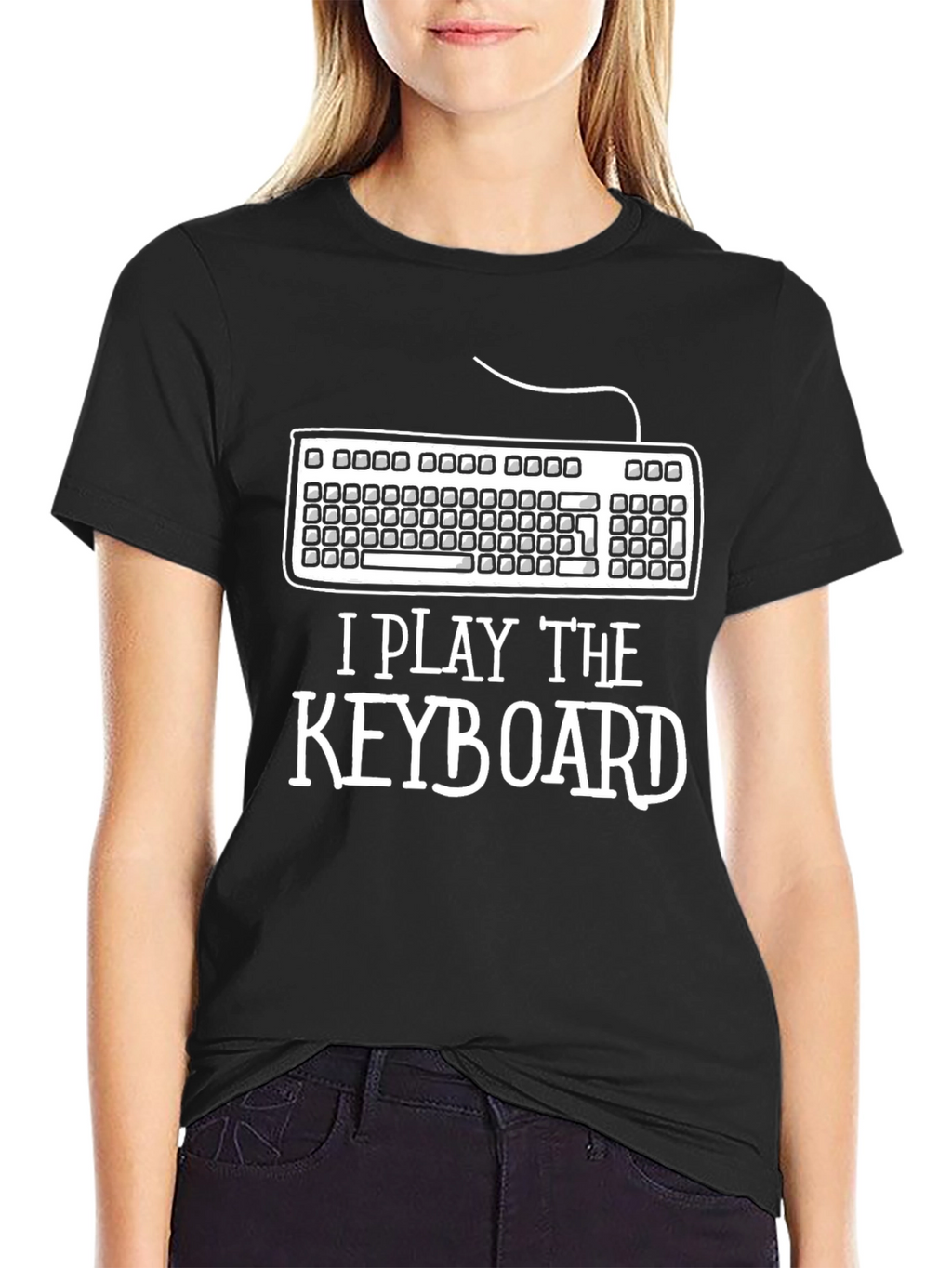 I Play the Keyboard Graphic T-Shirt