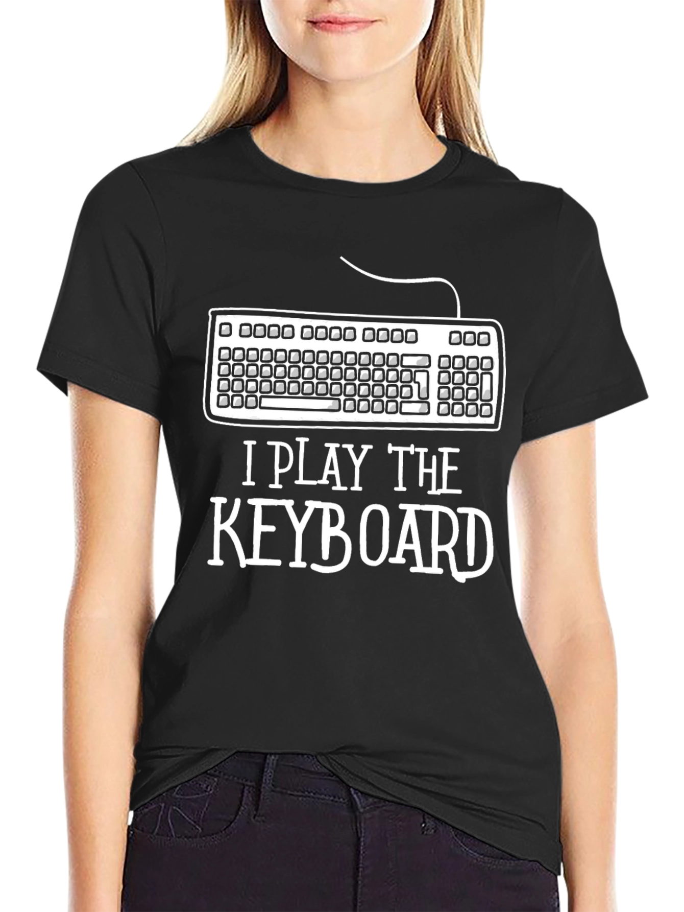 I Play the Keyboard Graphic T-Shirt