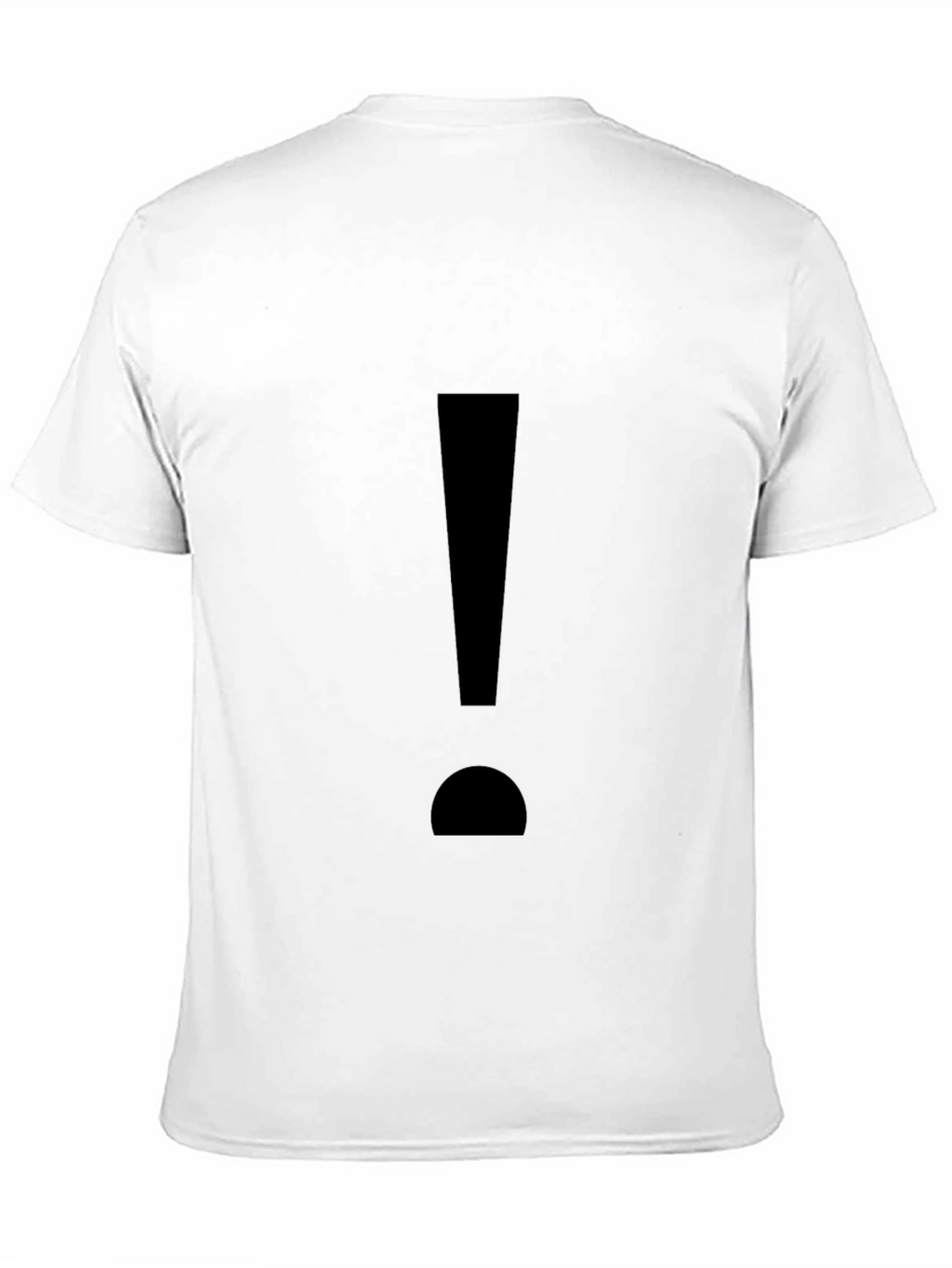 Exclamation Point Black T-Shirt