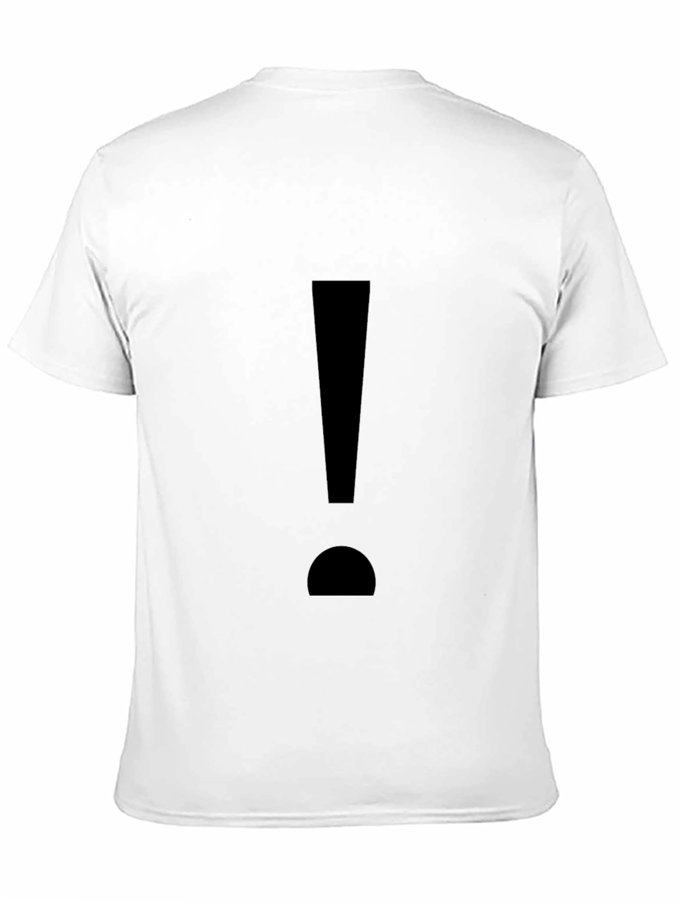 Exclamation Point Black T-Shirt