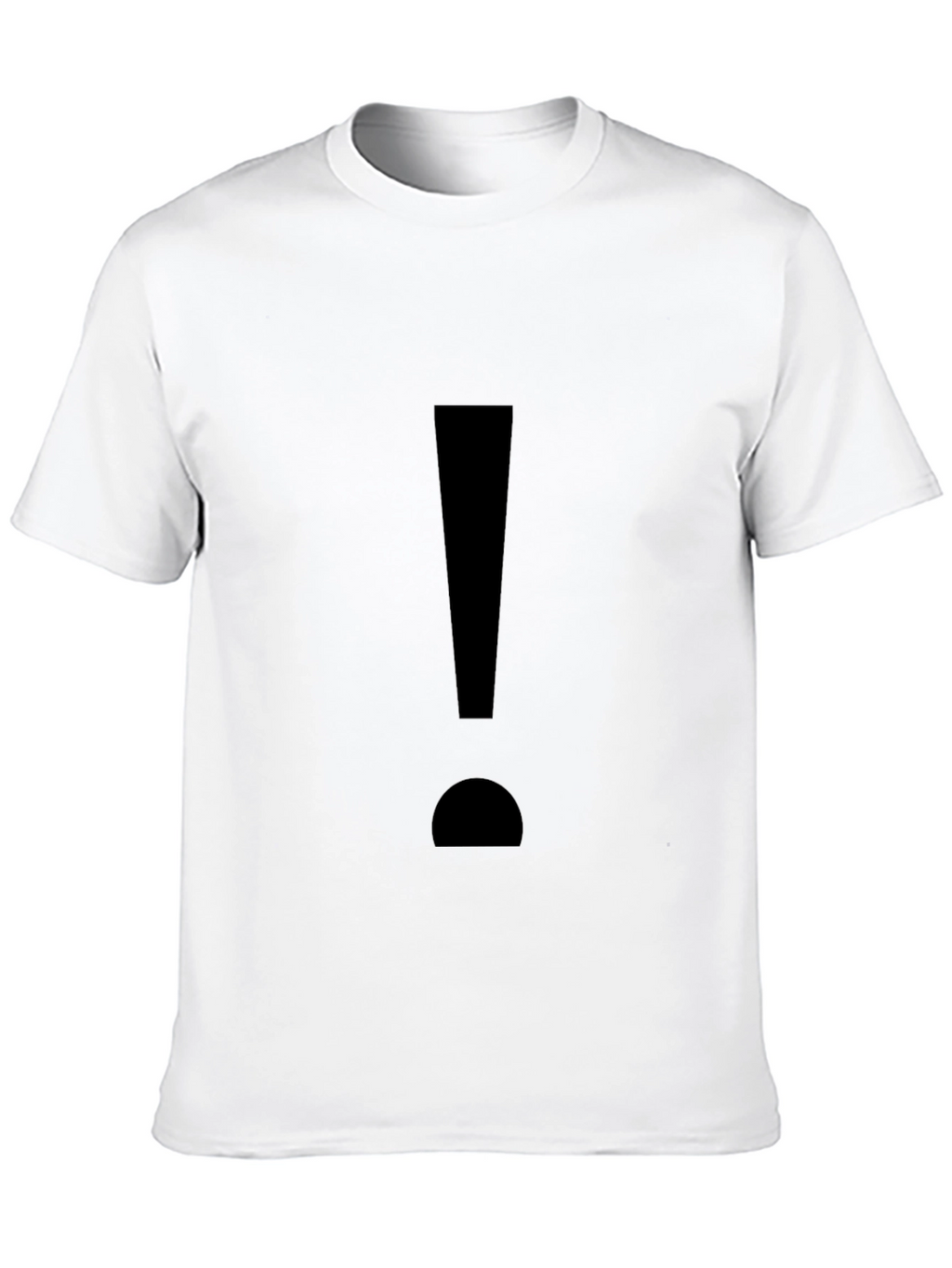 Exclamation Point Black T-Shirt