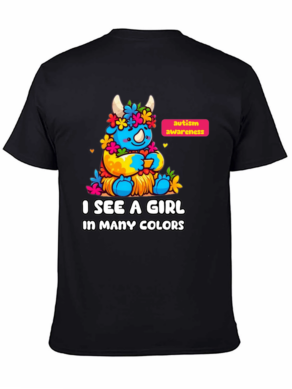 Autism Awareness Monster Graphic T-Shirt