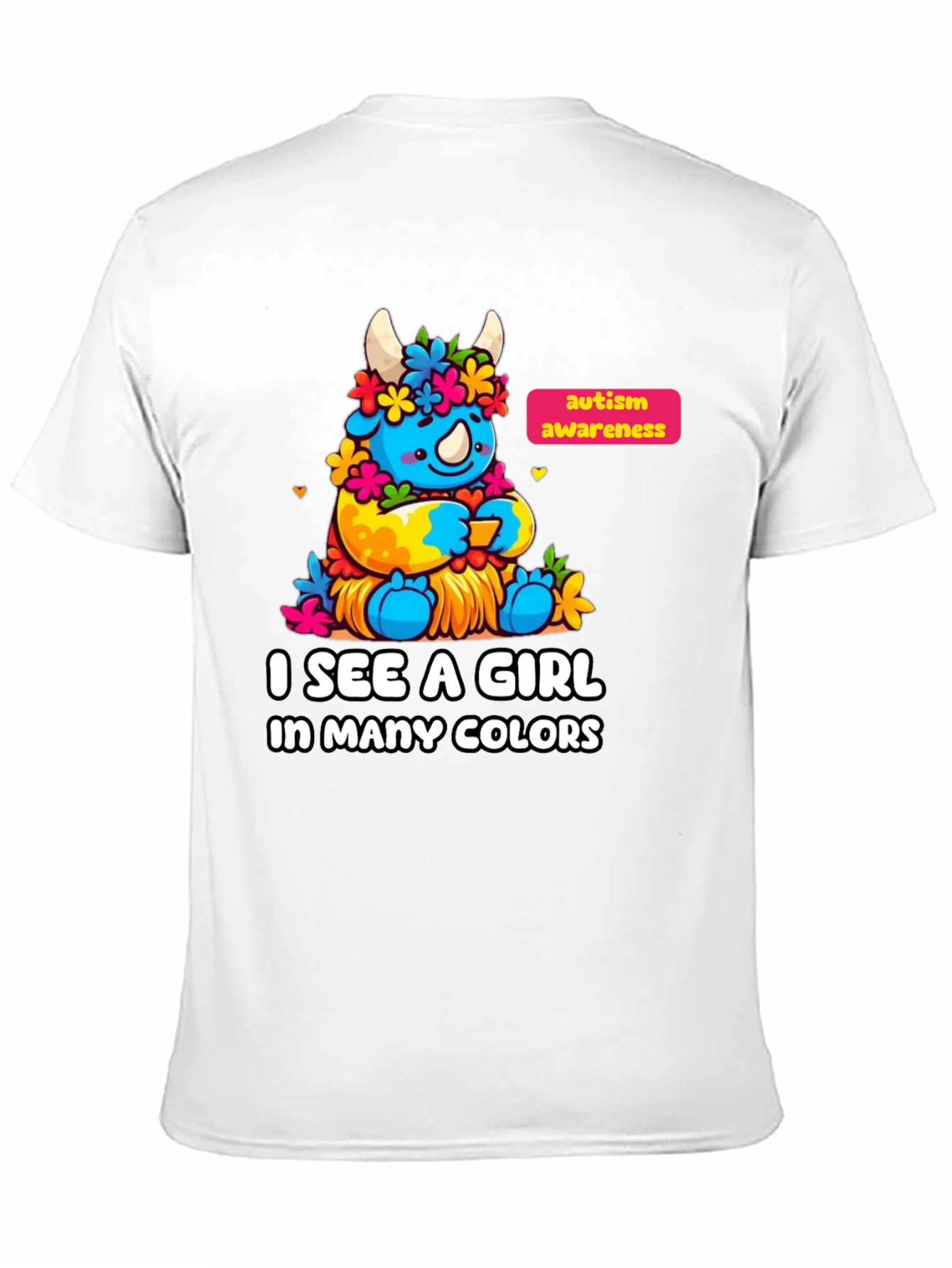 Autism Awareness Monster Graphic T-Shirt