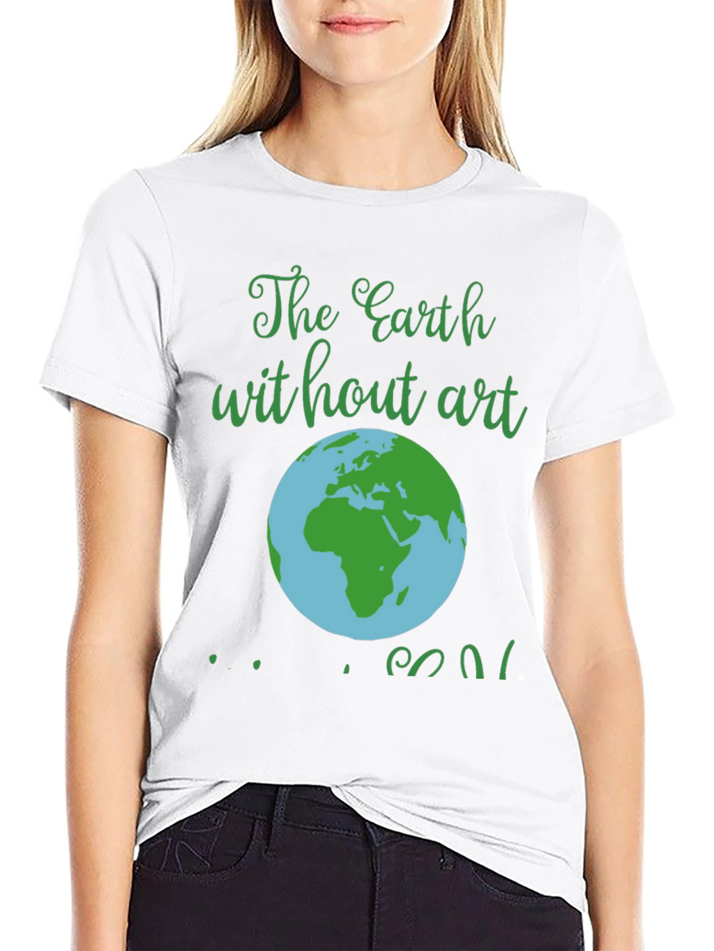 Earth Without Art T-Shirt - Mens Black Graphic Tee