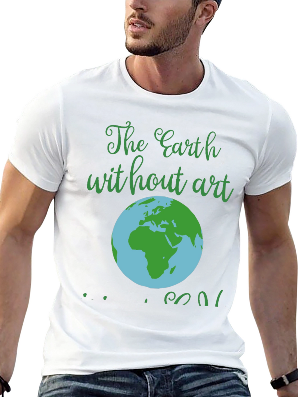 Earth Without Art T-Shirt - Mens Black Graphic Tee