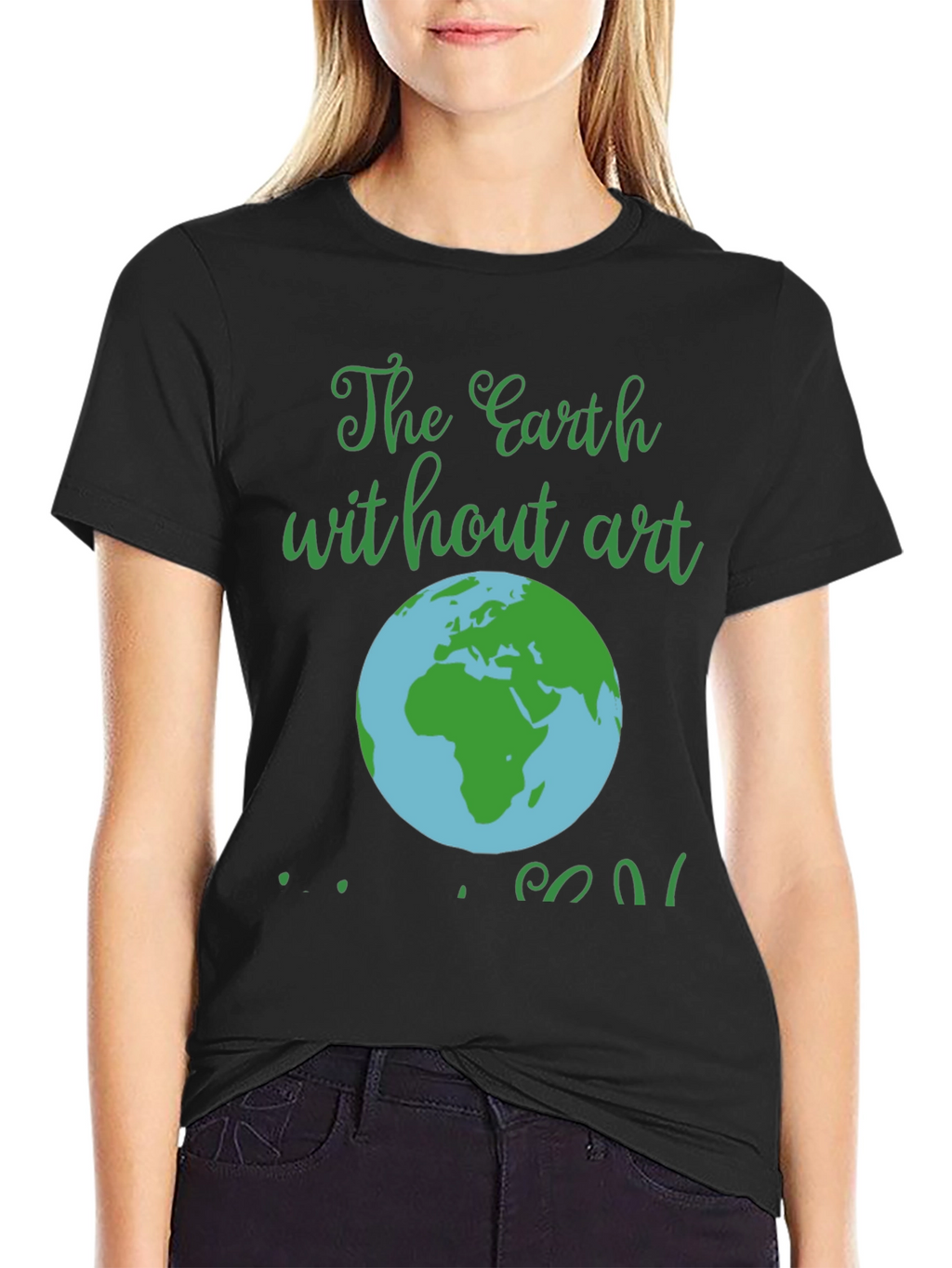 Earth Without Art T-Shirt - Mens Black Graphic Tee