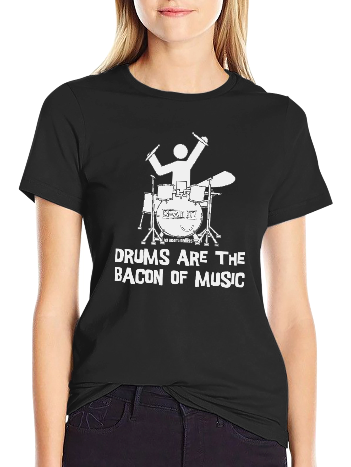 Drums Are The Bacon of Music T-Shirt