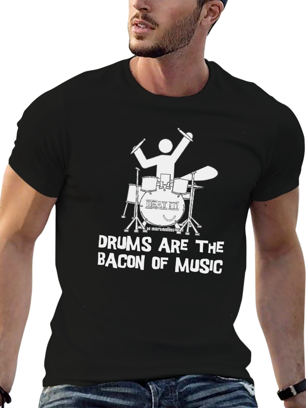 Drums Are The Bacon of Music T-Shirt