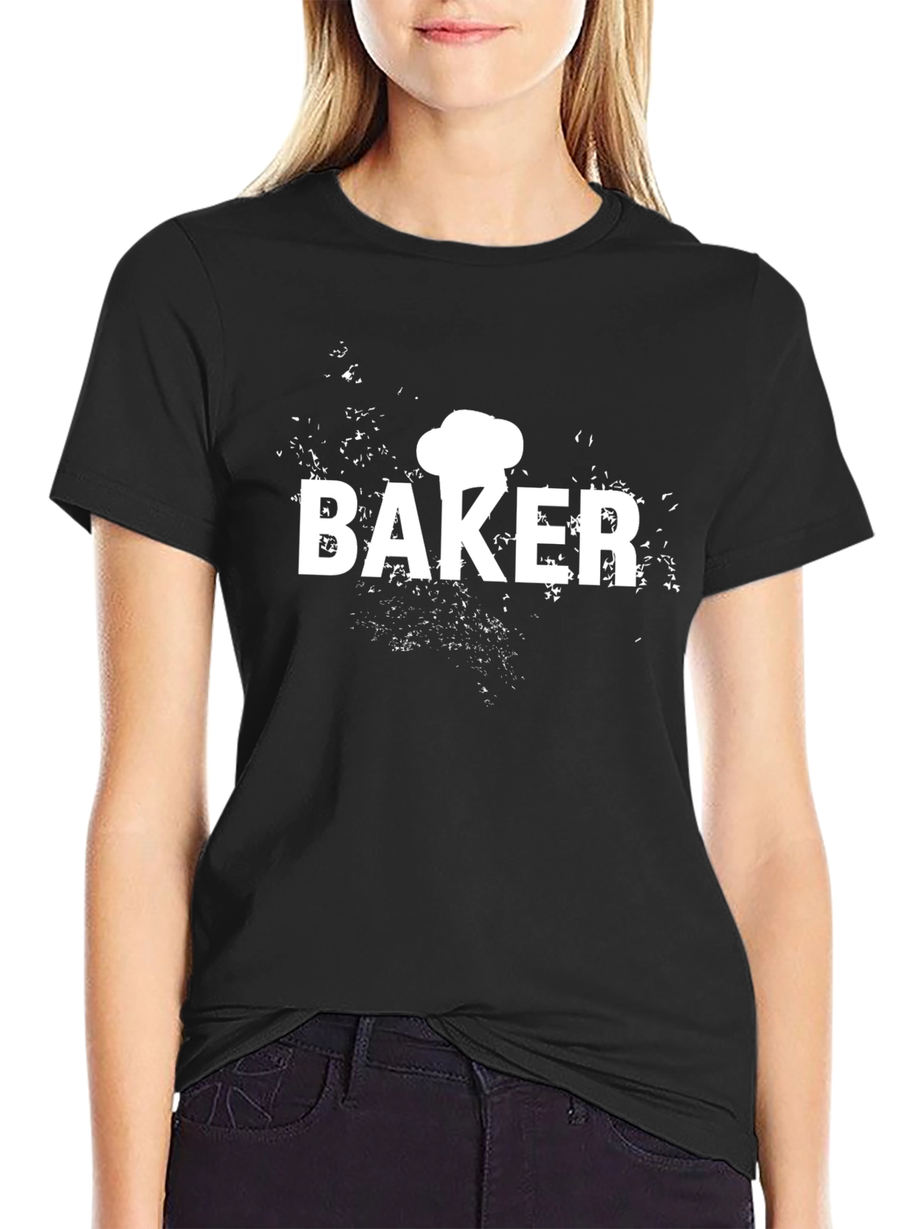 Baker T-Shirt - Chef Hat Design
