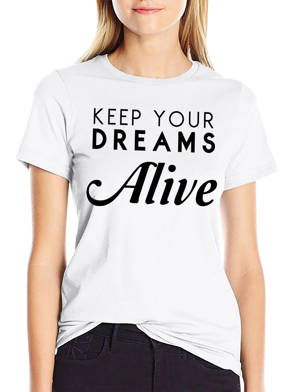 Keep Your Dreams Alive Black T-Shirt