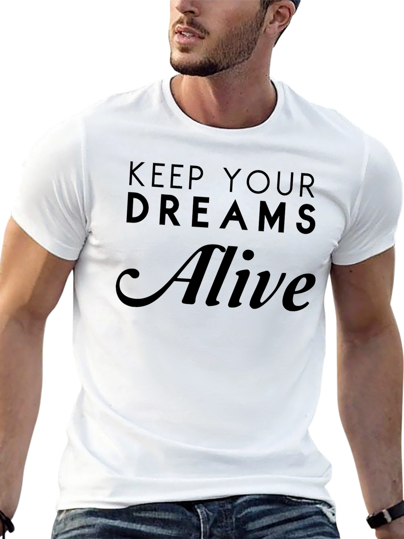 Keep Your Dreams Alive Black T-Shirt