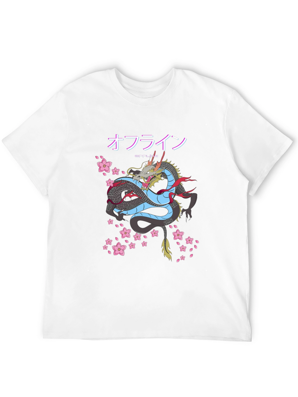 Japanese Dragon Offline T-Shirt