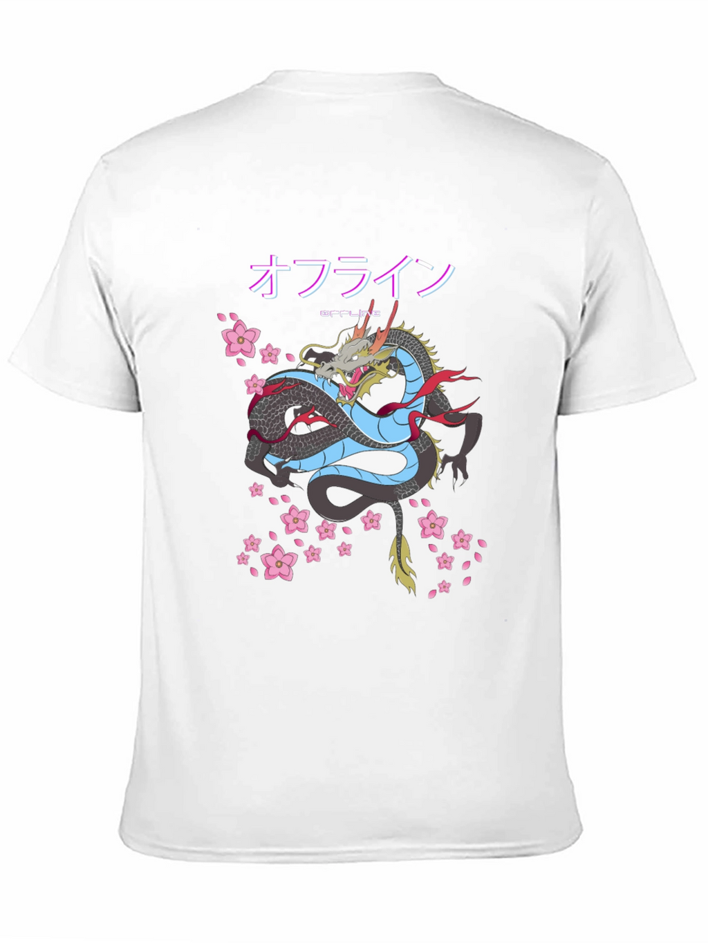 Japanese Dragon Offline T-Shirt