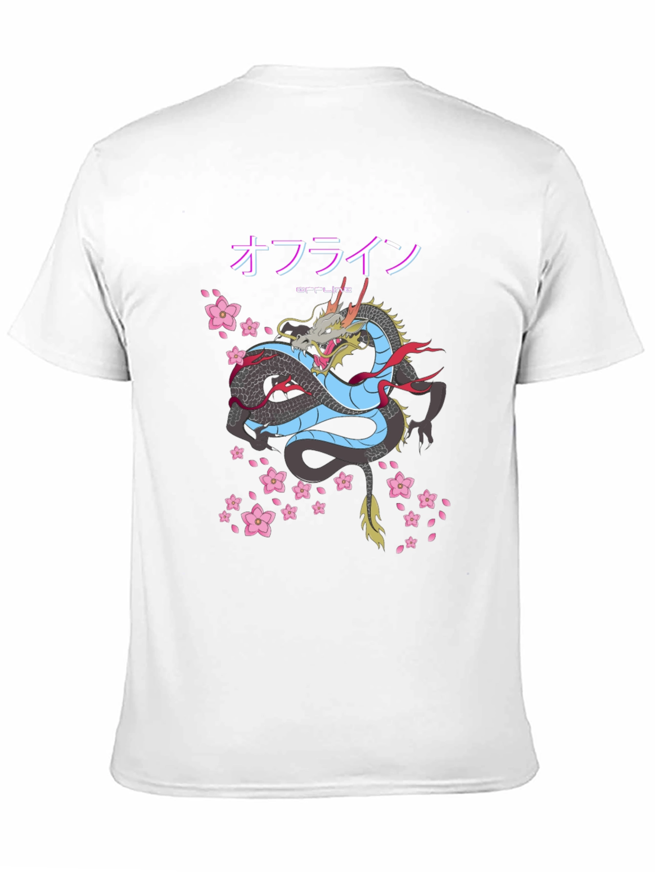 Japanese Dragon Offline T-Shirt