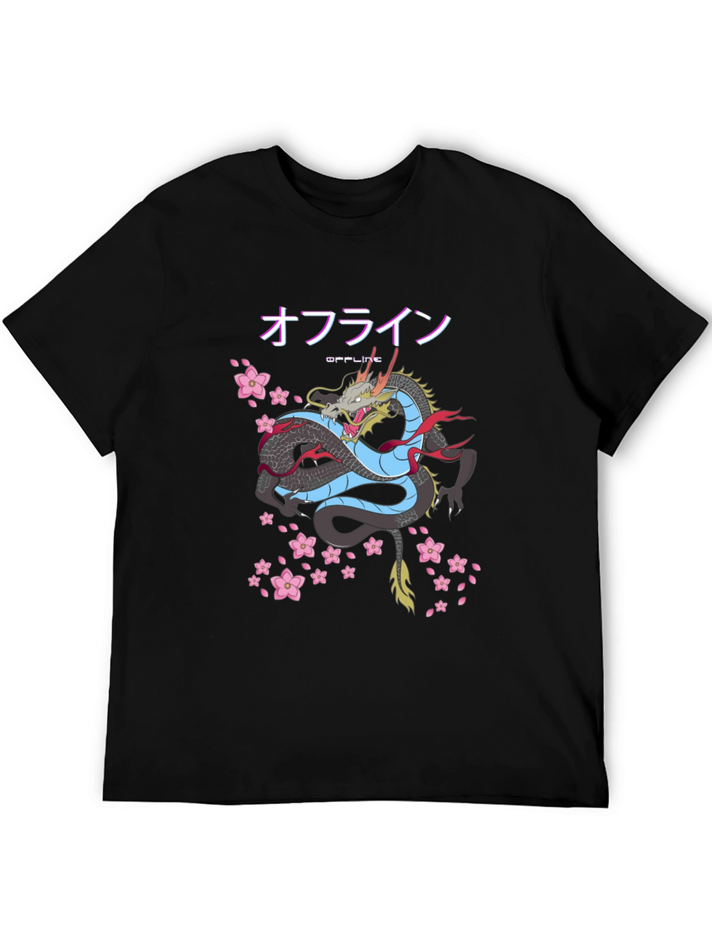 Japanese Dragon Offline T-Shirt