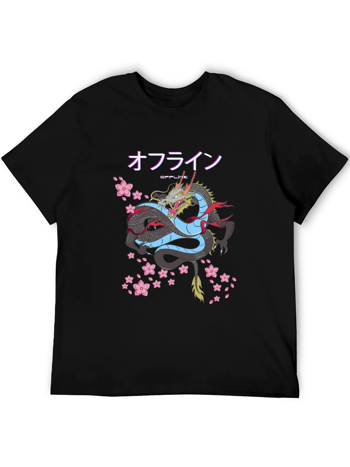 Japanese Dragon Offline T-Shirt