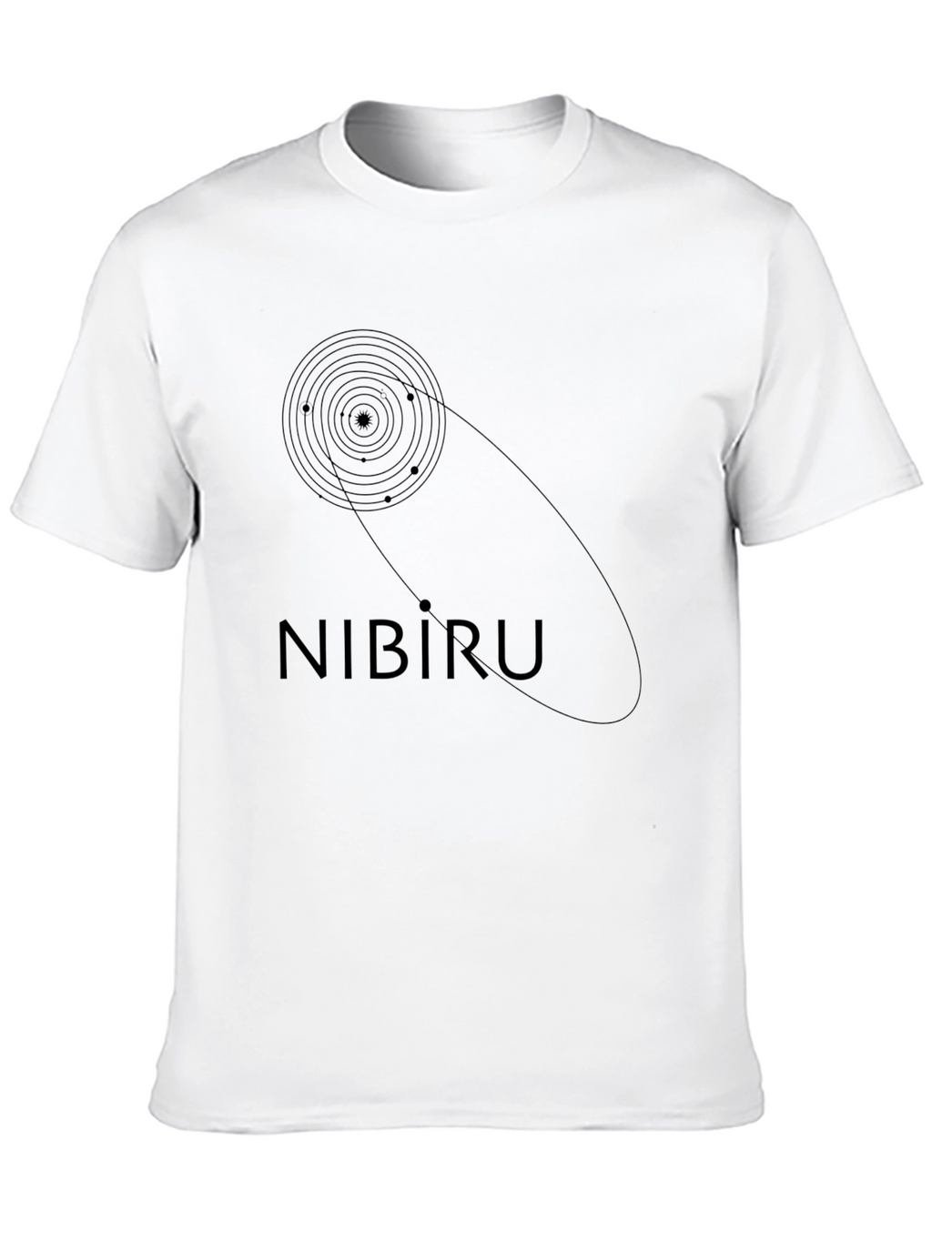 Nibiru Planet X Graphic T-Shirt - Black