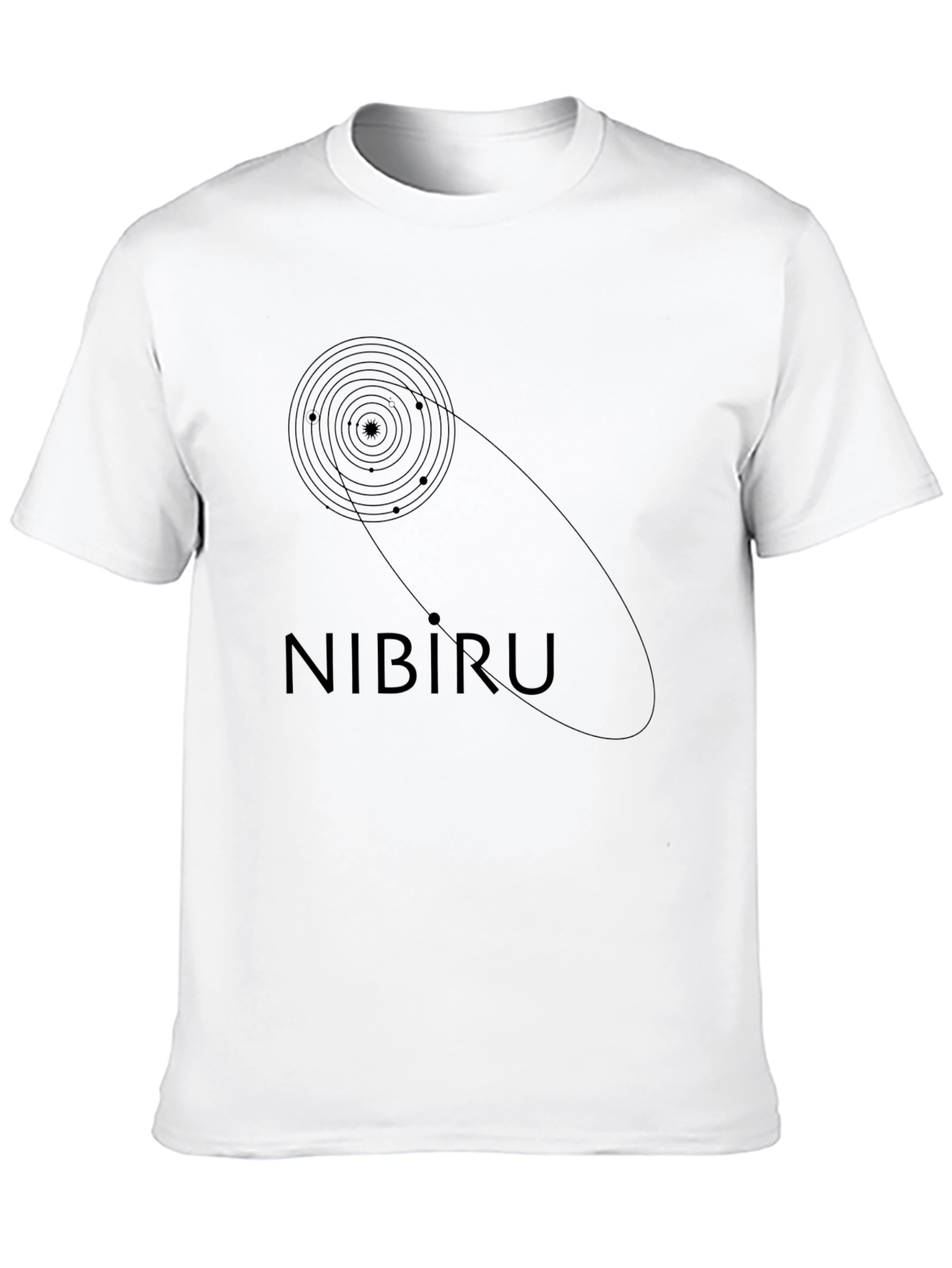 Nibiru Planet X Graphic T-Shirt - Black