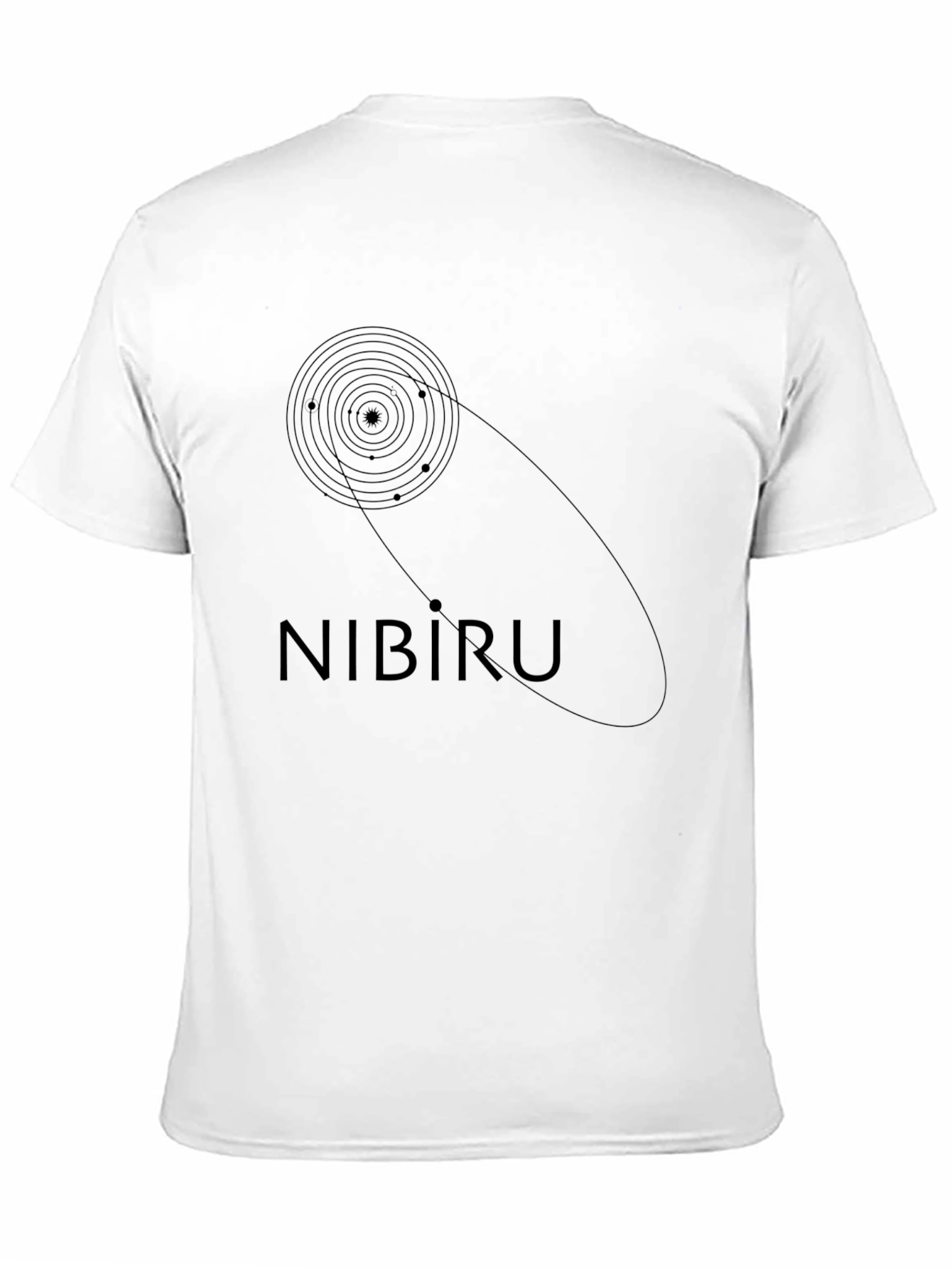 Nibiru Planet X Graphic T-Shirt - Black