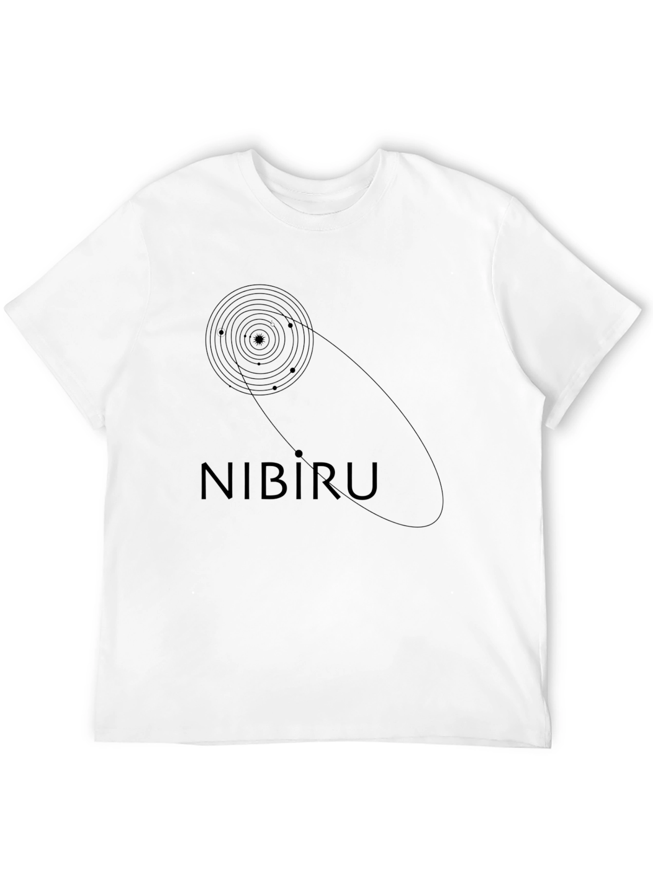 Nibiru Planet X Graphic T-Shirt - Black