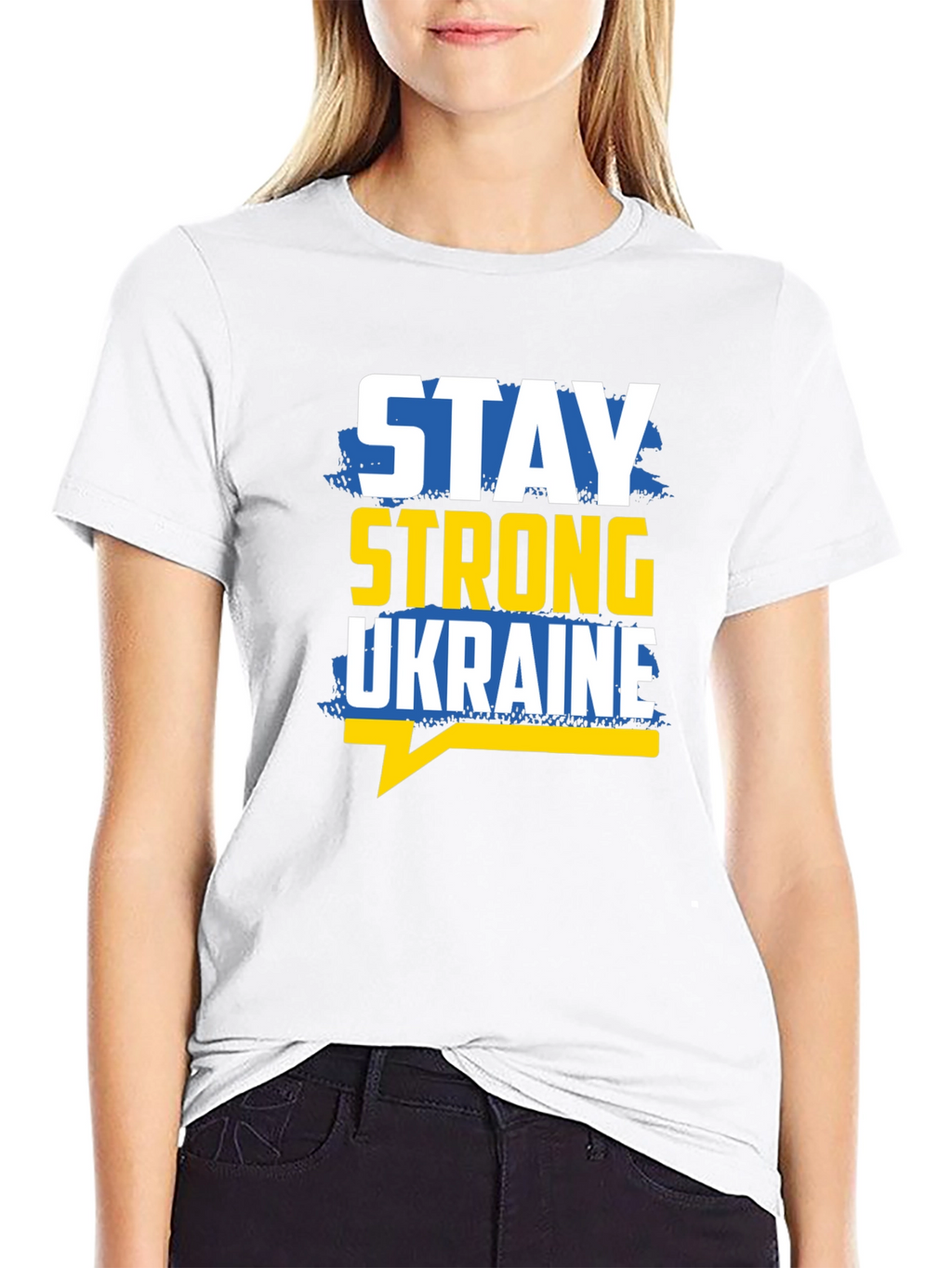 Stay Strong Ukraine Graphic Tee