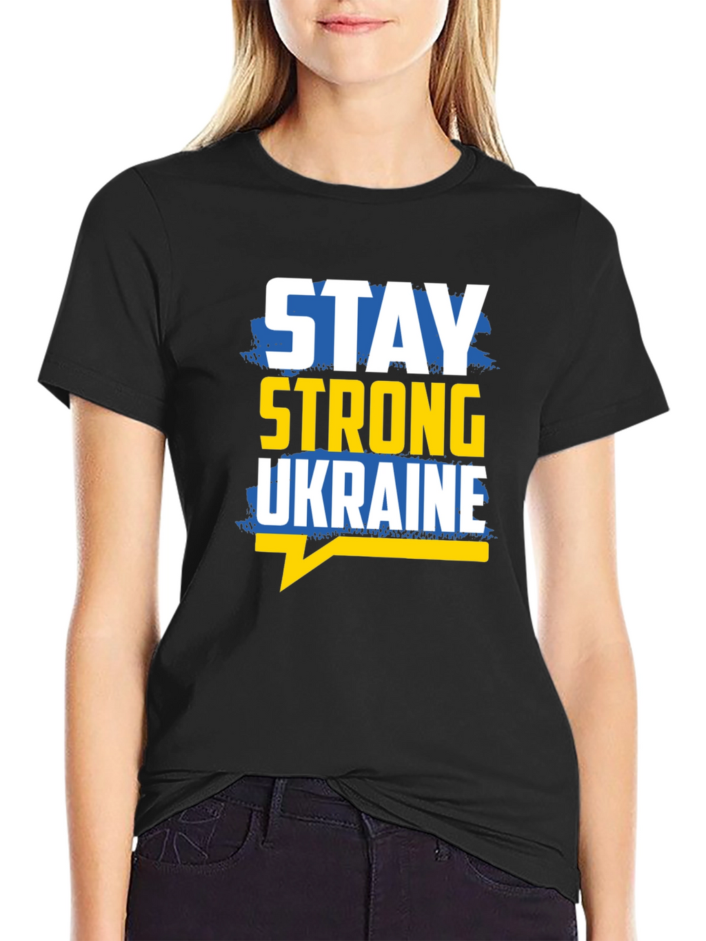Stay Strong Ukraine Graphic Tee